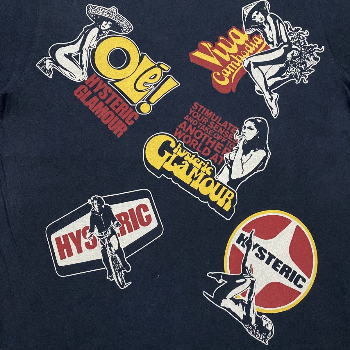 Hysteric Glamour × Japanese Brand Rare‼️🔥Hysteric Glamour X Raiders Over Print T-Shirt Size US S / EU 44-46 / 1 - 5 Thumbnail