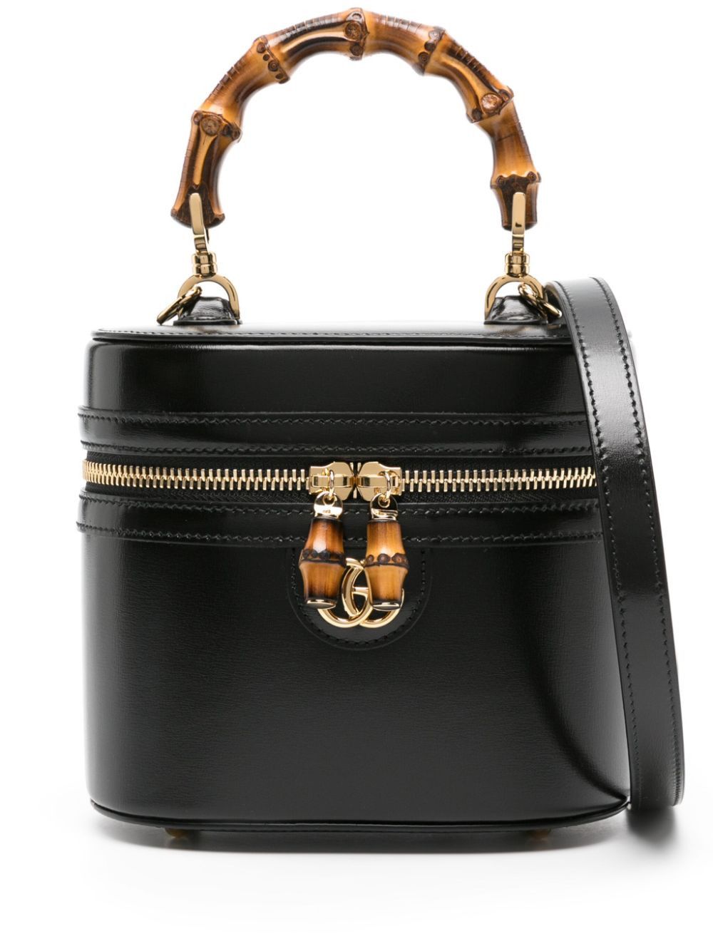 GUCCI BAMBOO LEATHER MINI BAG