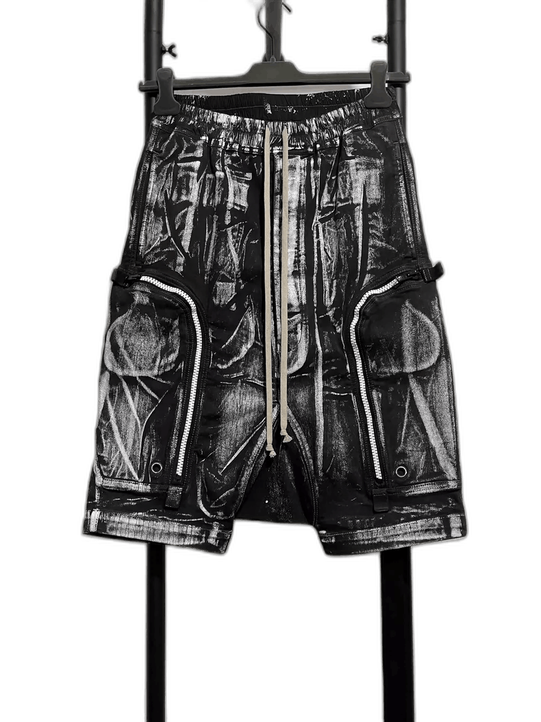 Rick Owens rick owens zip pocket shorts Size US 26 / EU 42 - 1 Thumbnail