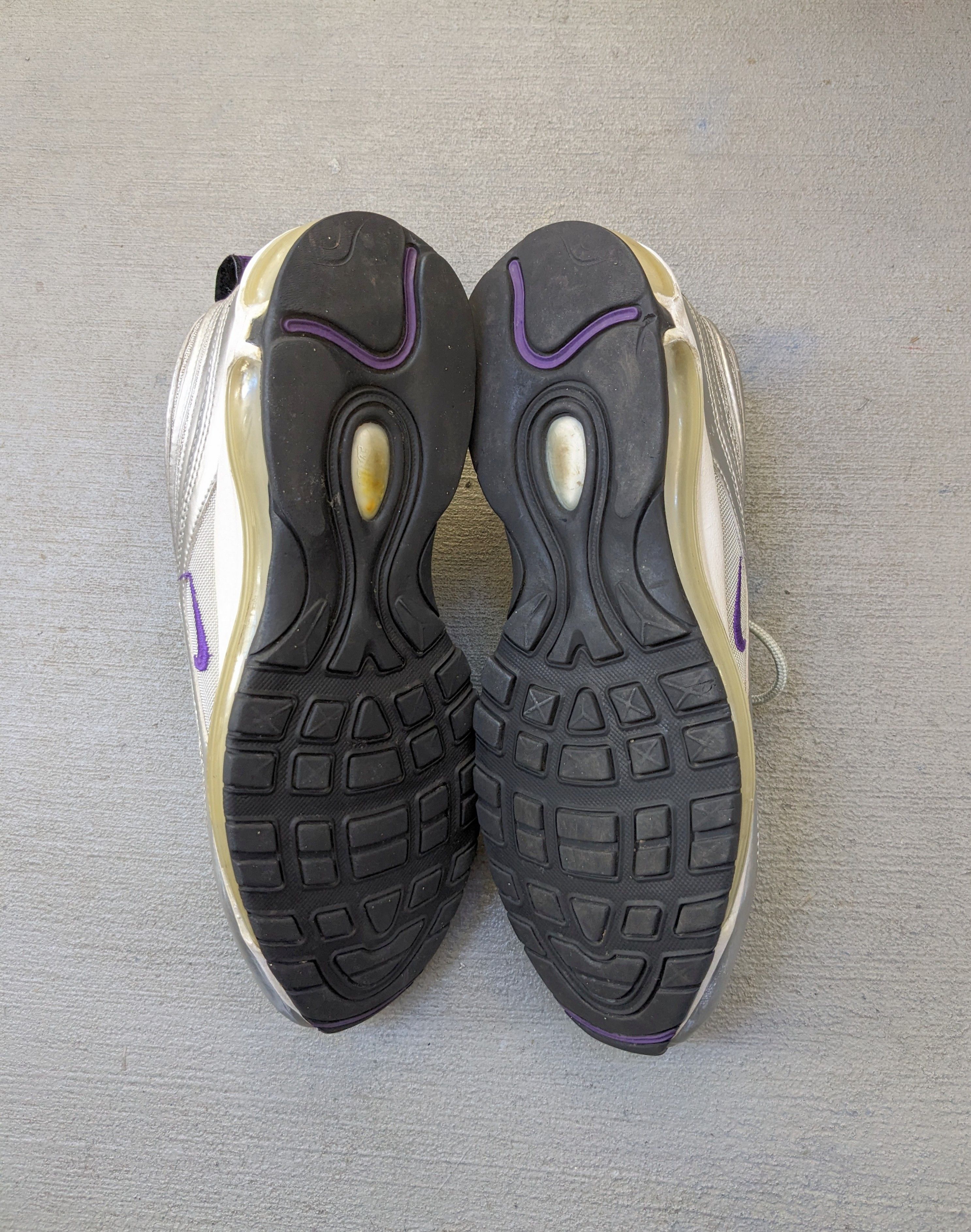 Nike Nike Air Max 97 Silver Purple Size 9 312461-003 2010 Size US 9.5 / EU 42-43 - 16 Thumbnail