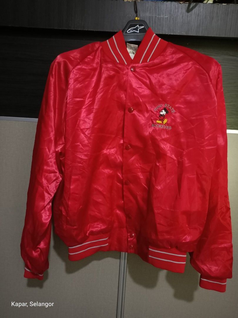 Disney × Mickey Mouse Vintage Mickey mouse x ohio state buckeyes bomber jacket Size US L / EU 52-54 / 3 - 1 Thumbnail