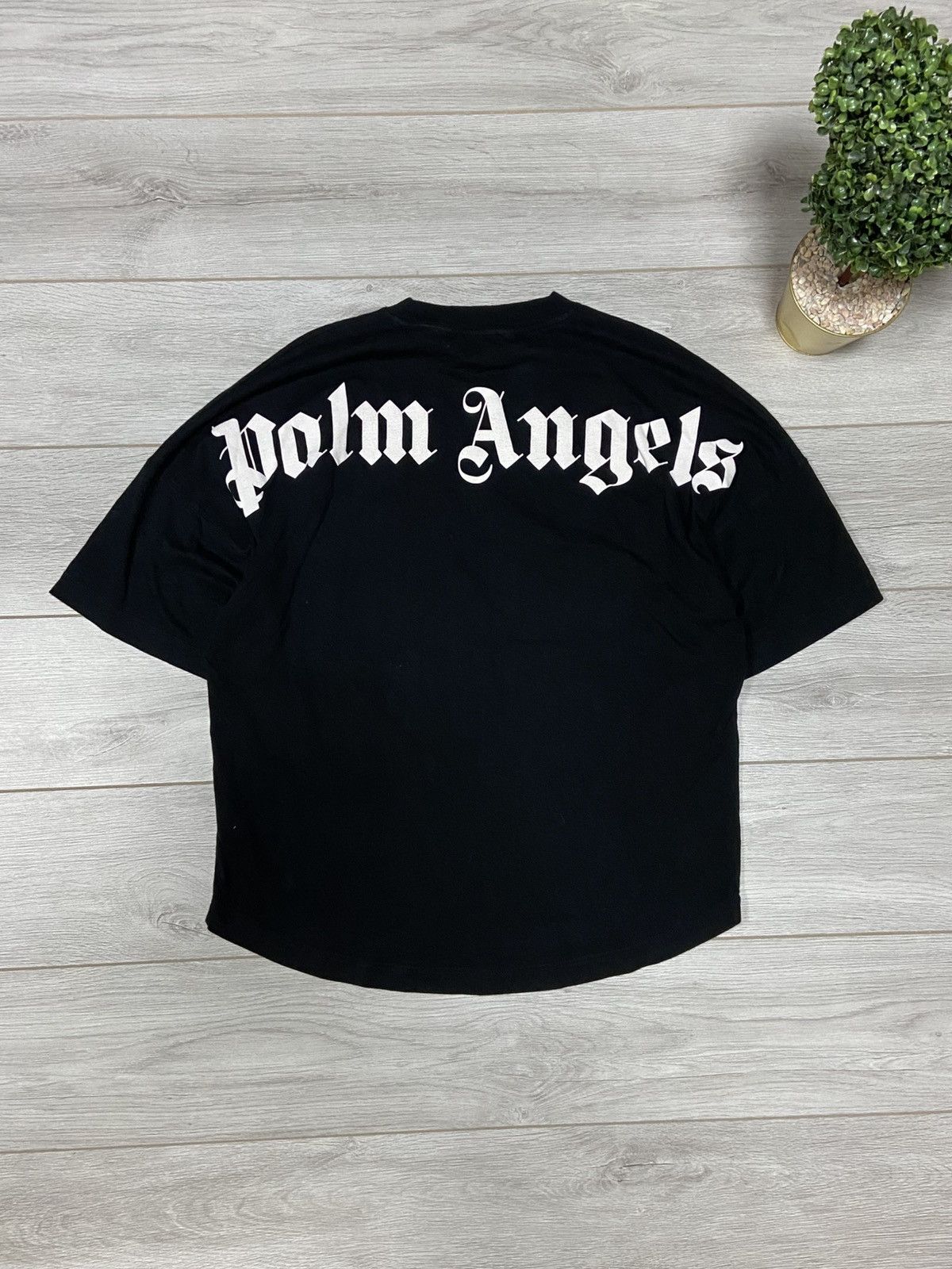 Palm Angels spell out big logo t-shirt
