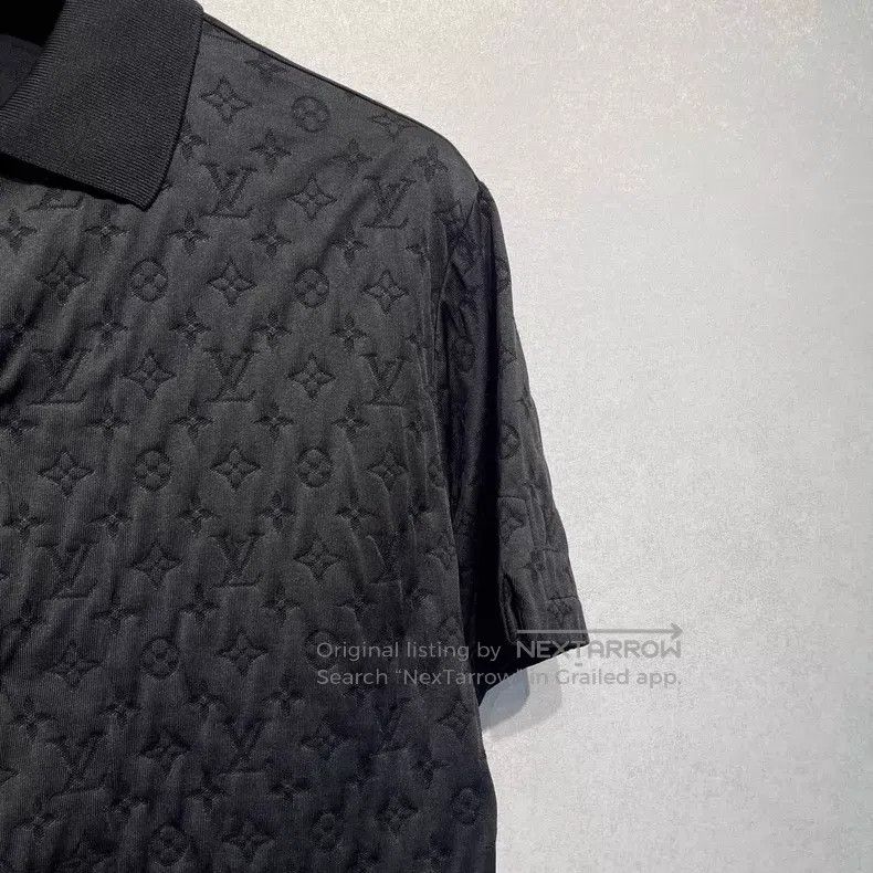 Louis Vuitton Louis Vuitton NBA co-branded logo full of polo shirt Size US M / EU 48-50 / 2 - 3 Thumbnail