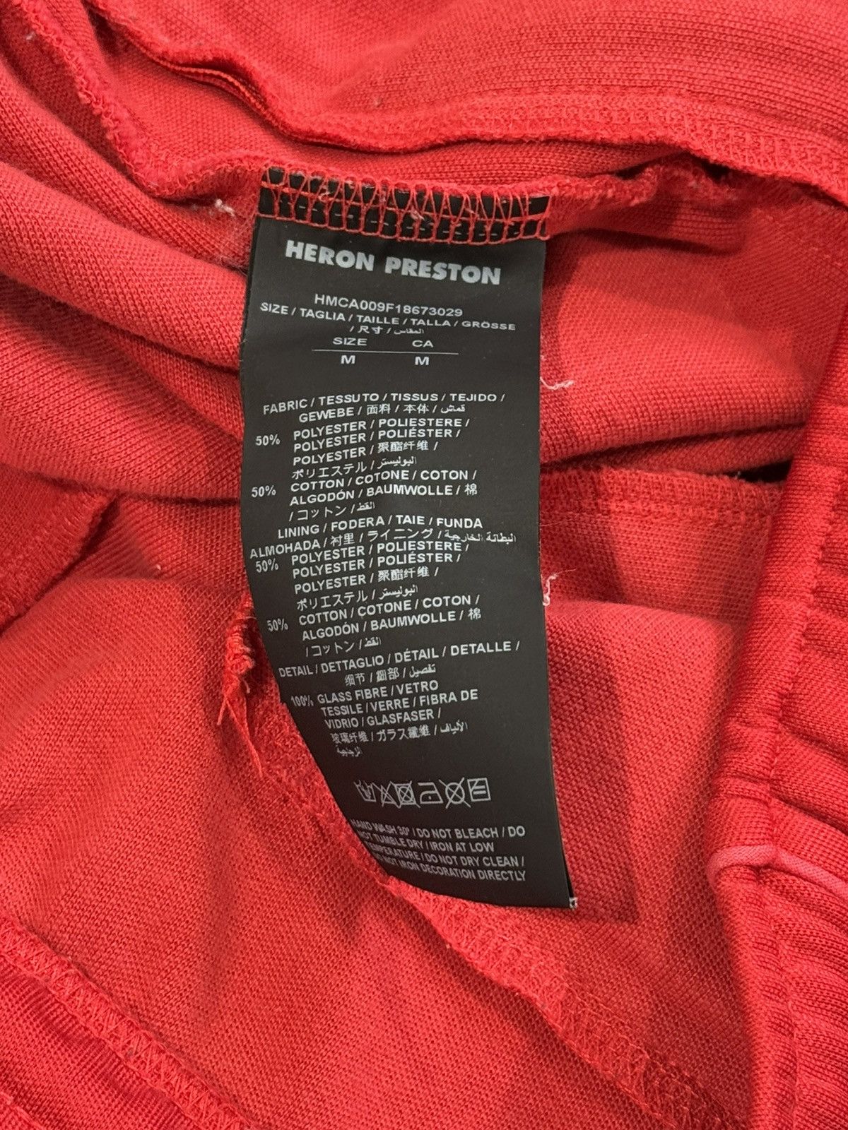 Heron Preston Heron Preston Strass Bordeaux Trackpants Size Medium Size US 32 / EU 48 - 13 Thumbnail