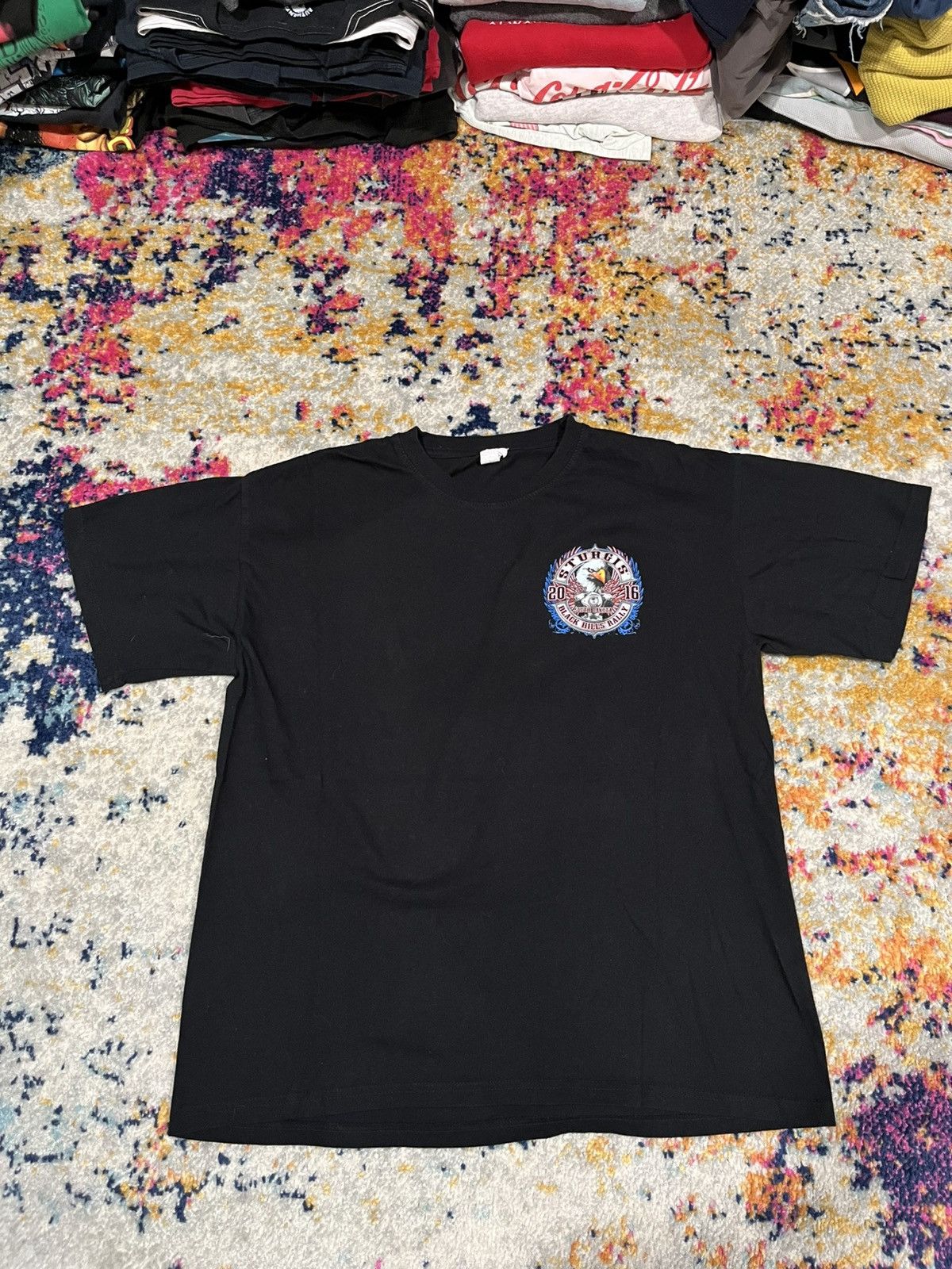 Harley Davidson Y2K Sturgis Shirt Large Size US L / EU 52-54 / 3 - 3 Thumbnail