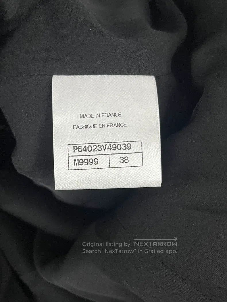 Chanel Chanel Roof series black and white plaid lotus leaf collar Size XS / US 0-2 / IT 36-38 - 5 Thumbnail