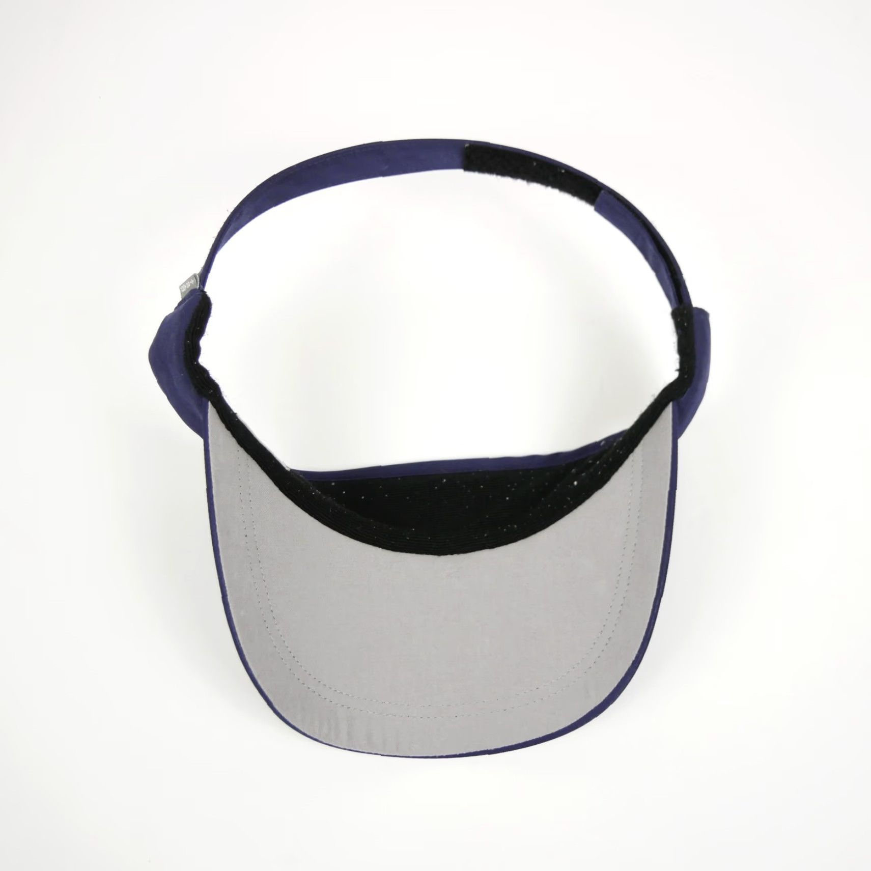 Nike Nike Hat Cap Visor Strap Back Purple Mens Swoosh Embroidered Adjustable One Size Casual Sports Sun Visor Size ONE SIZE - 3 Thumbnail