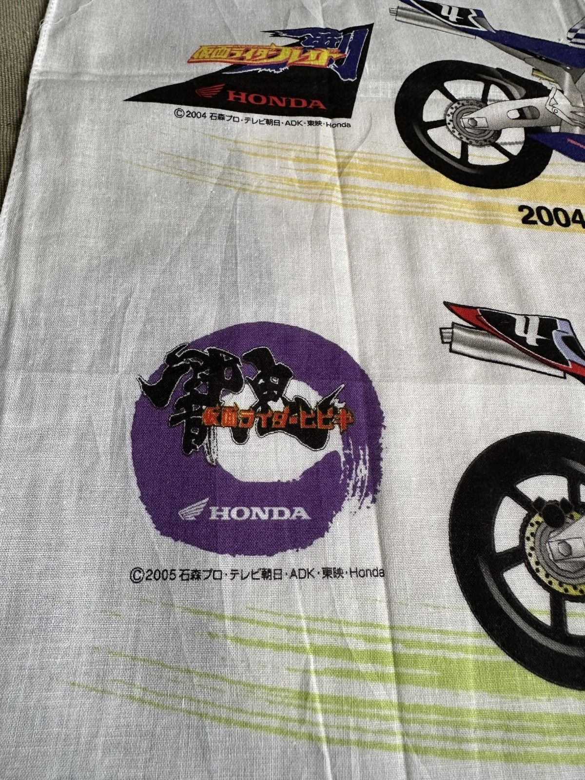 Honda × Vintage Vintage Honda Handkerchief/ Neckerchief/ Bandana Size ONE SIZE - 2 Thumbnail