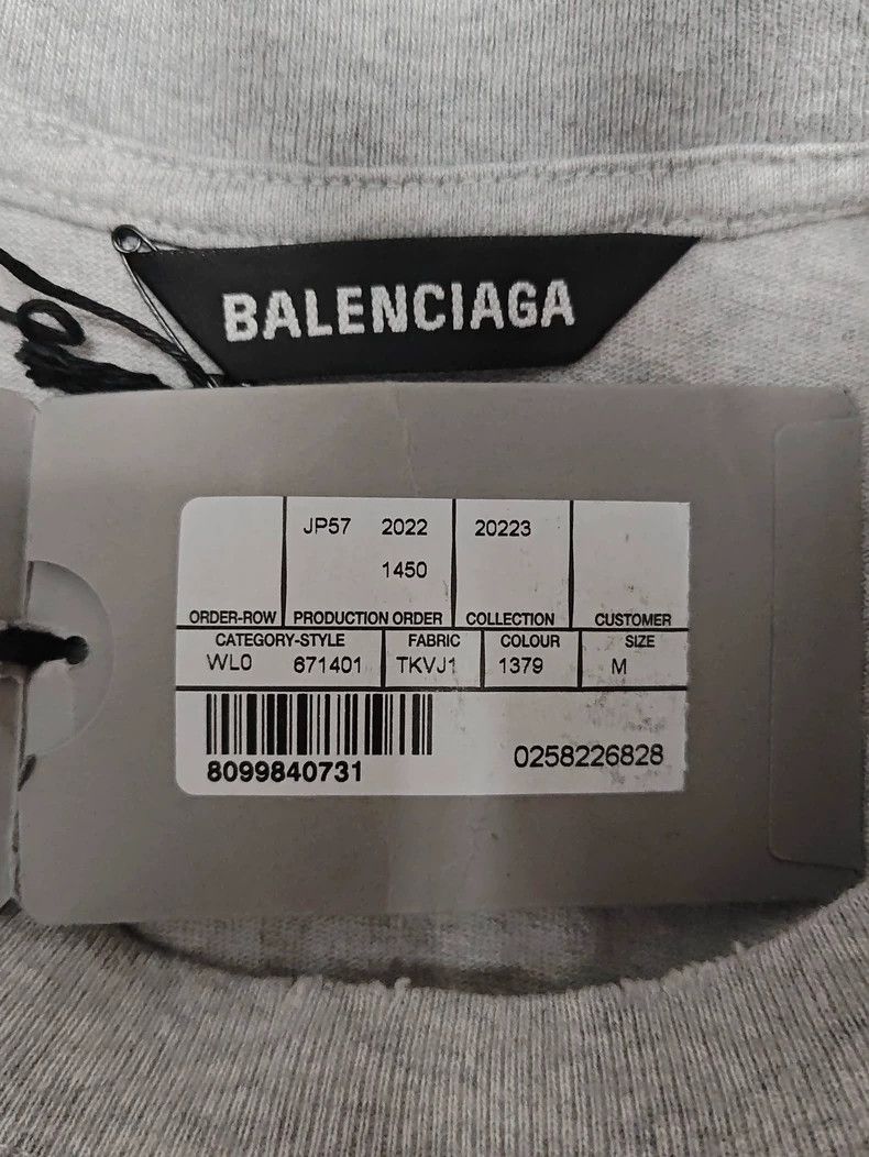 Balenciaga Balenciaga Embroidered Coke Fake Two-Piece Long Sleeve 2502 Size US M / EU 48-50 / 2 - 5 Thumbnail