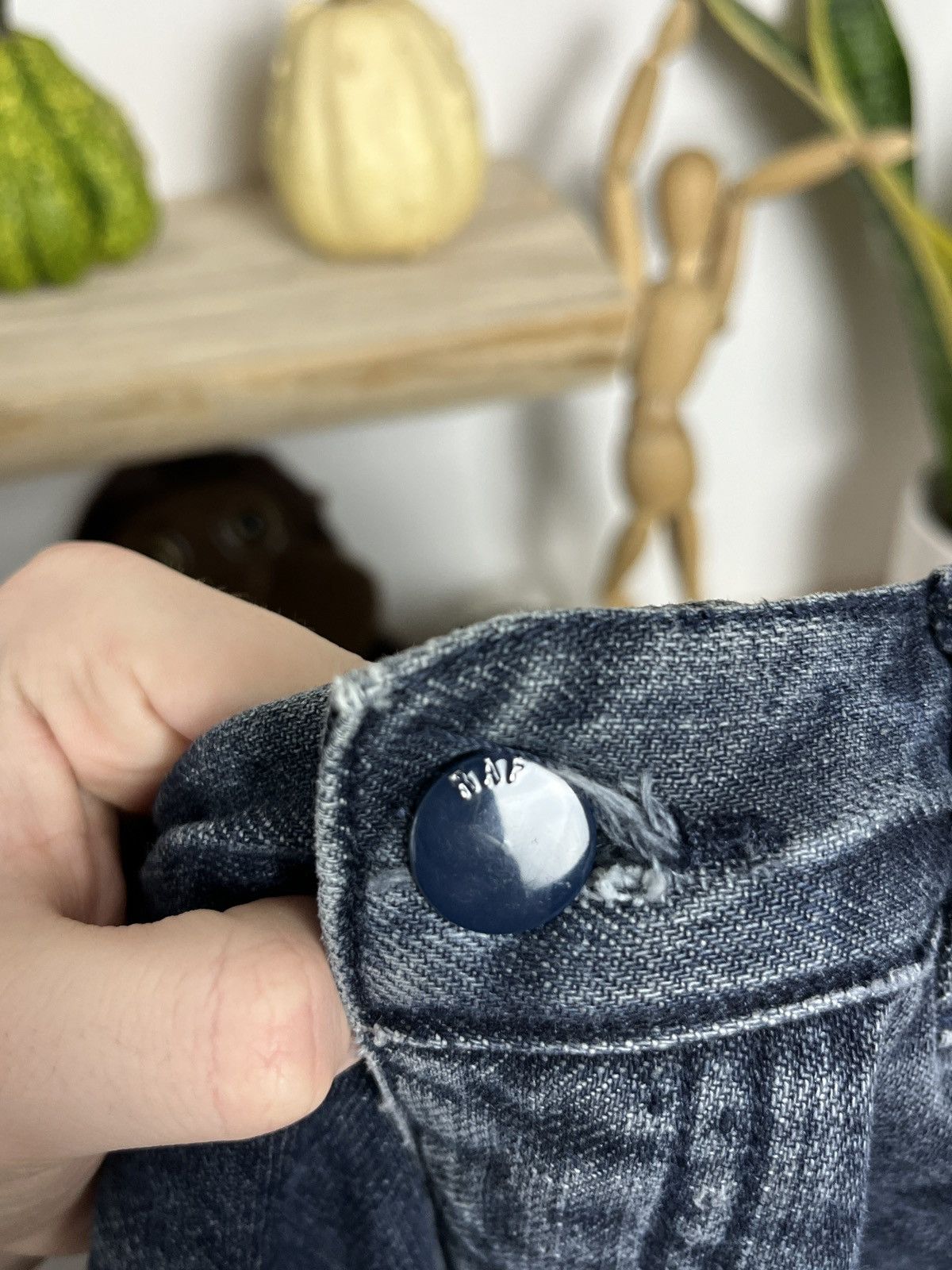 Raf Simons Raf By Raf Simons Washed grey Denim Jeans archive faded Size US 30 / EU 46 - 7 Thumbnail