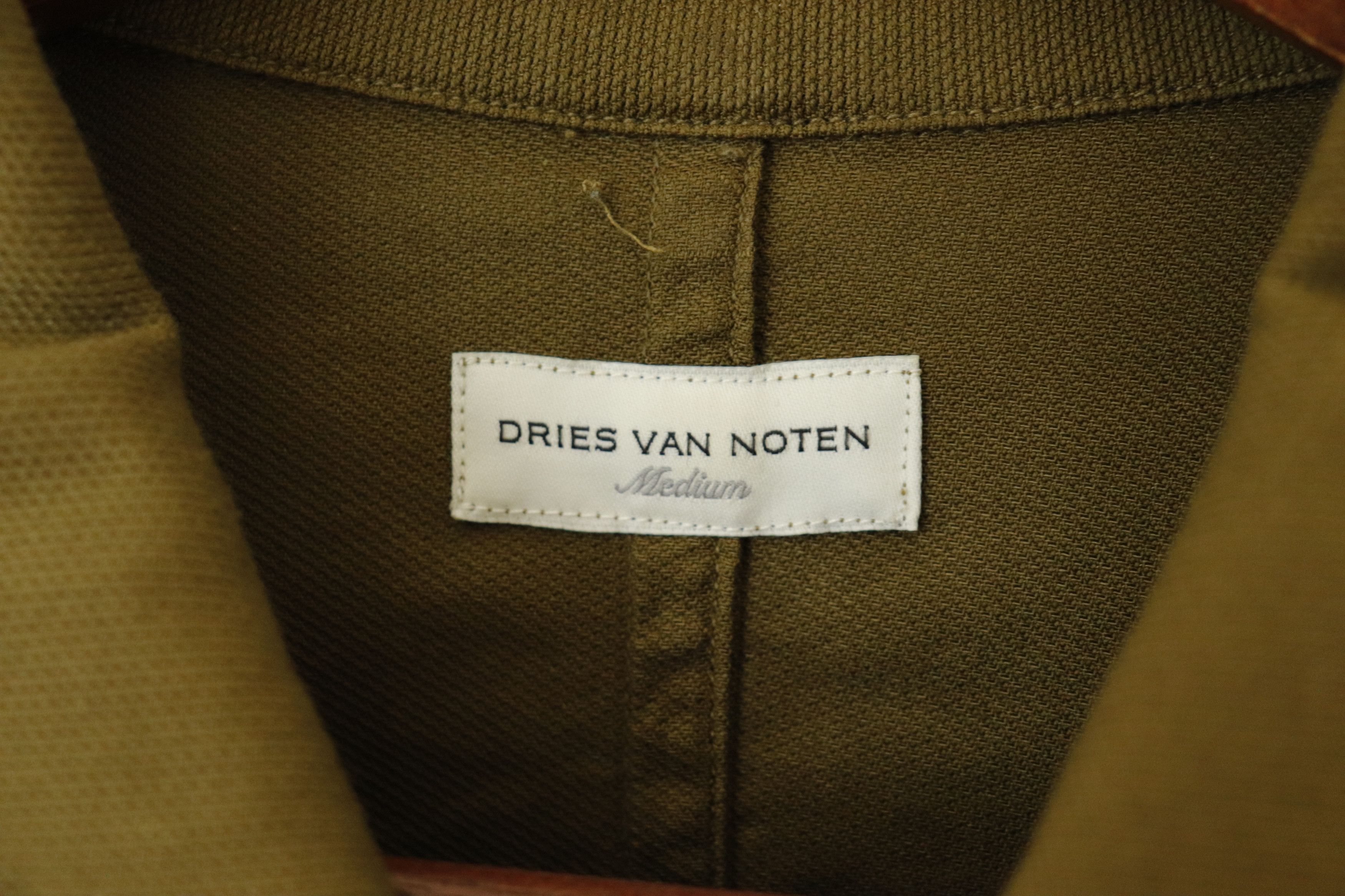 Dries Van Noten SS19 Pique Cotton Shirt Jacket / Overshirt Size US M / EU 48-50 / 2 - 4 Thumbnail