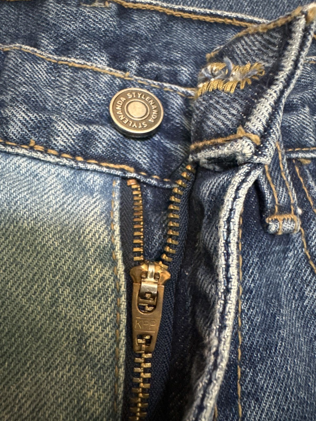 Hysteric Glamour Reconstructed Two Tone Denim Release Hem Size US 26 / EU 42 - 18 Thumbnail