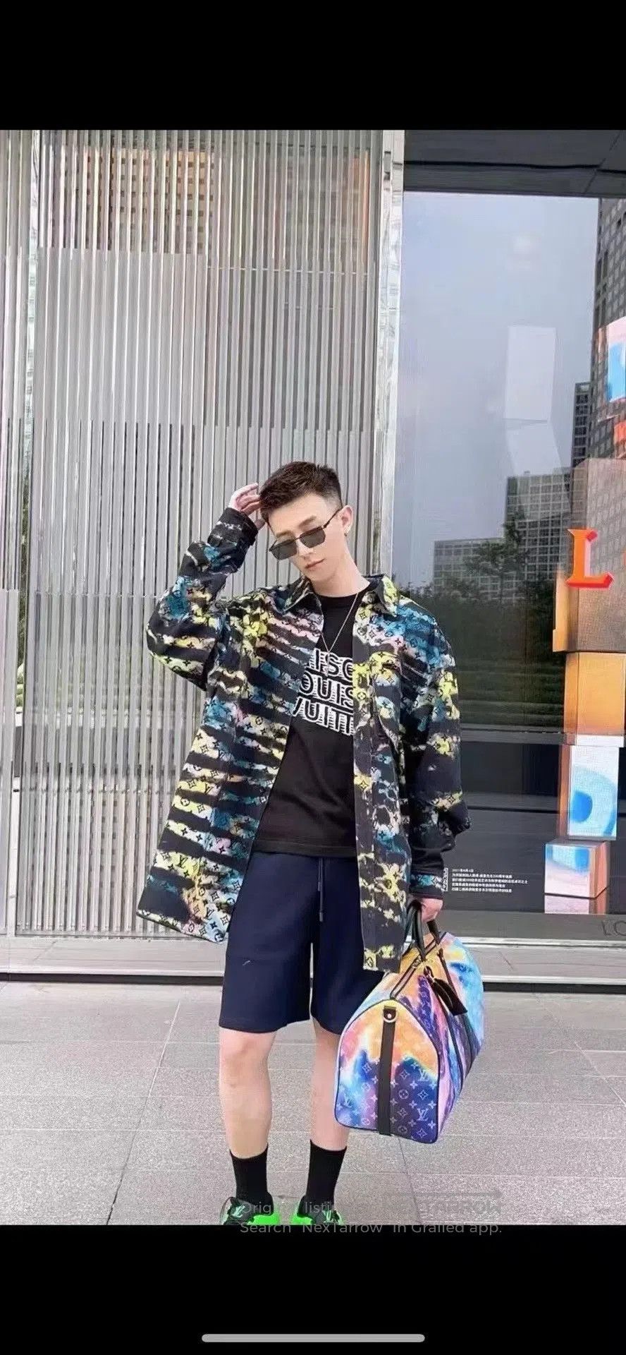 Louis Vuitton Louis Vuitton Harden Monogram Long Sleeve Shirt. Size US M / EU 48-50 / 2 - 6 Thumbnail