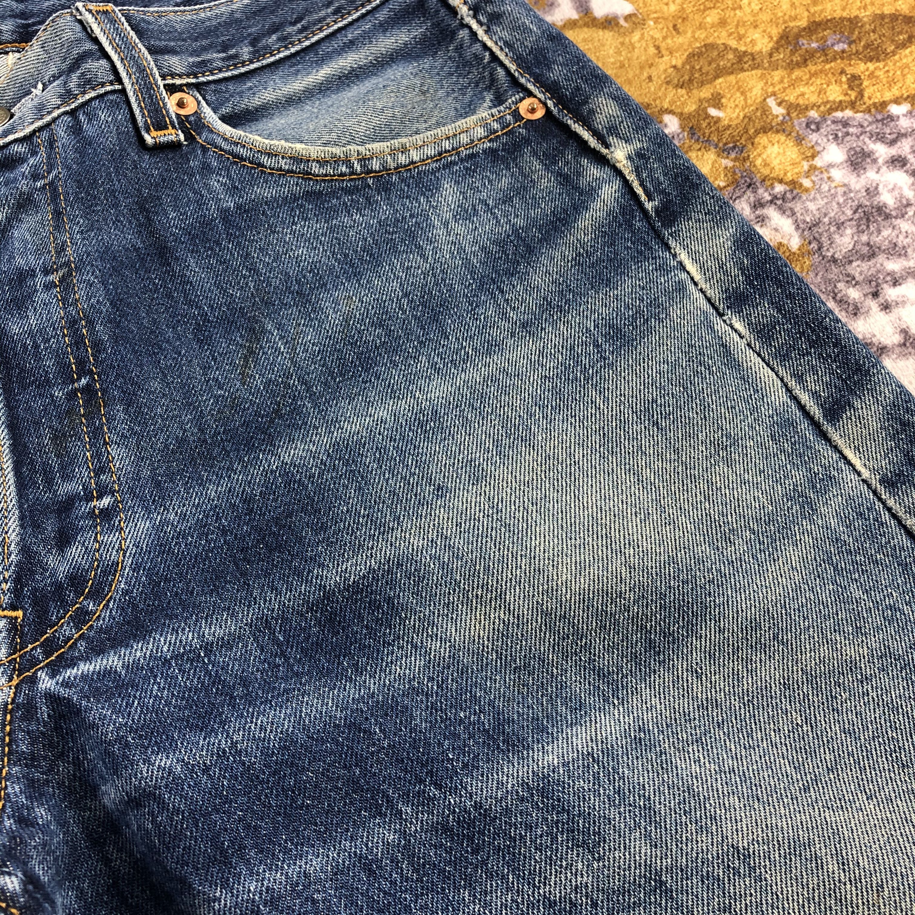Levi's 90s Vintage Blue Wash Levis 501 Jeans-JM2804 Size US 29 - 10 Thumbnail