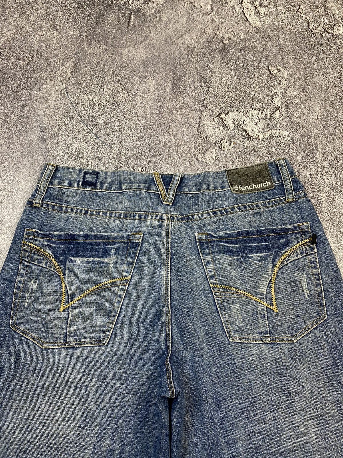 If Six Was Nine VTG Baggy Rap 2000s Jeans Y2K Streetwear Size US 32 / EU 48 - 3 Thumbnail
