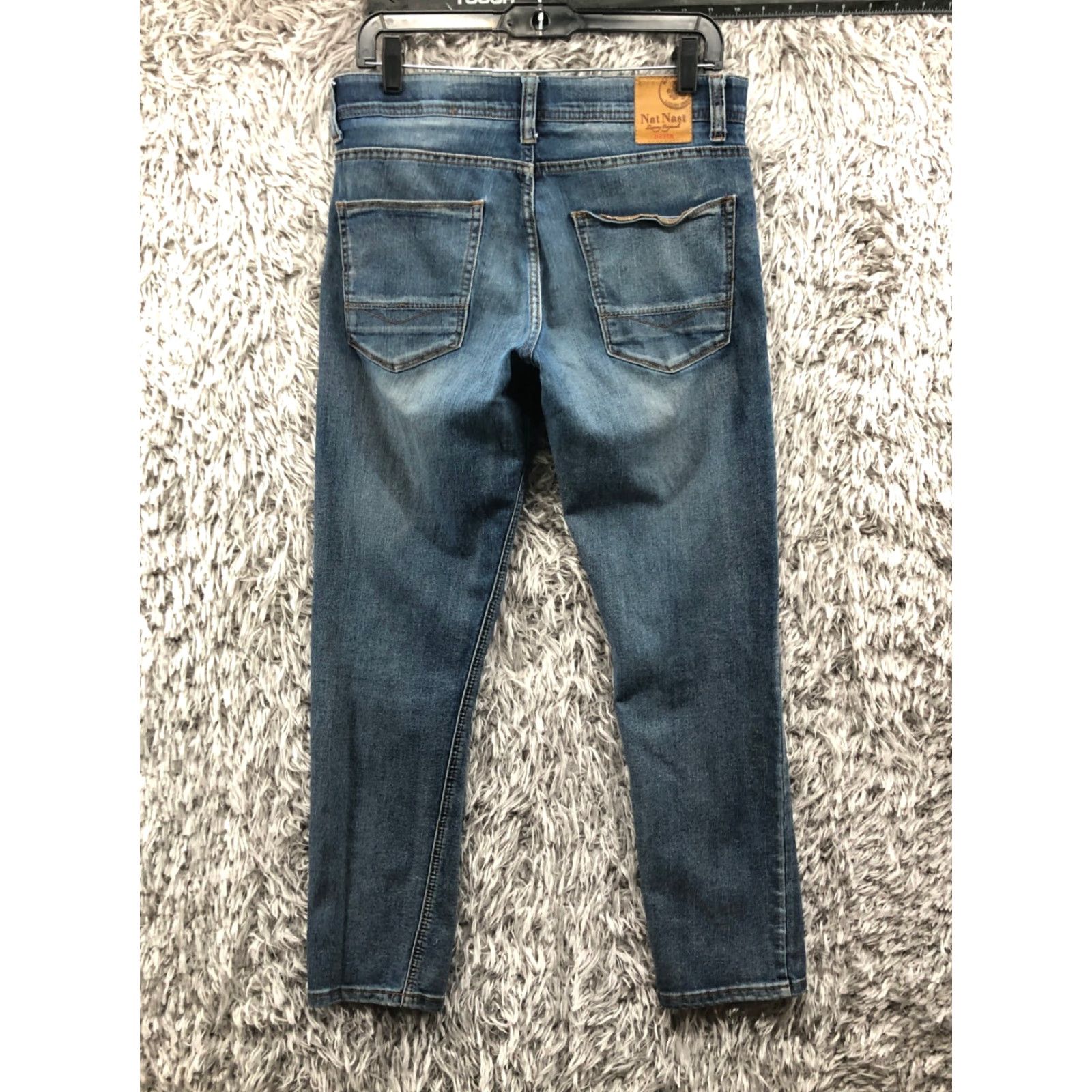 Nat Nast Nat Nast Jeans Size 30x30 Mens Mid Rise Straight Blue Denim Stretch Jeans Size US 30 / EU 46 - 6 Thumbnail