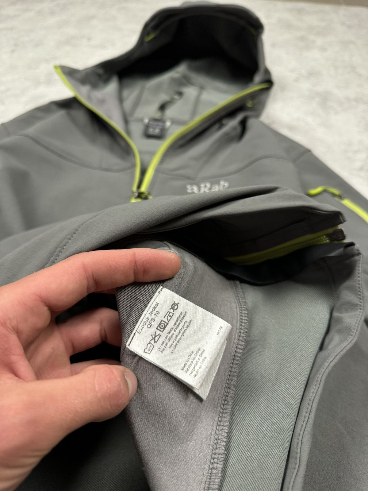 Rab Rab Exodus Soft Shell Jacket Size XL Size US XL / EU 56 / 4 - 13 Thumbnail