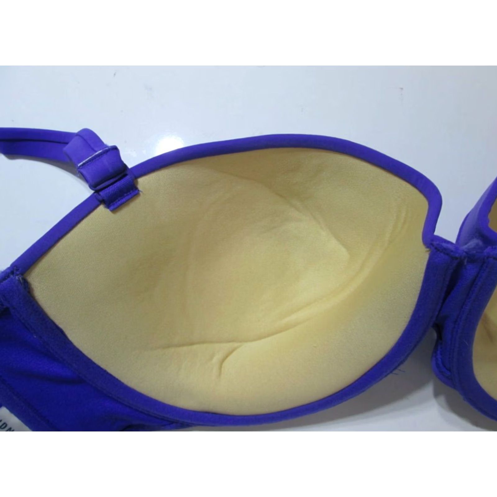Old Navy Old Navy Womens XL Bikini Top Royal Blue Underwired Lined Adjustable Straps Size XL / US 12-14 / IT 48-50 - 5 Thumbnail