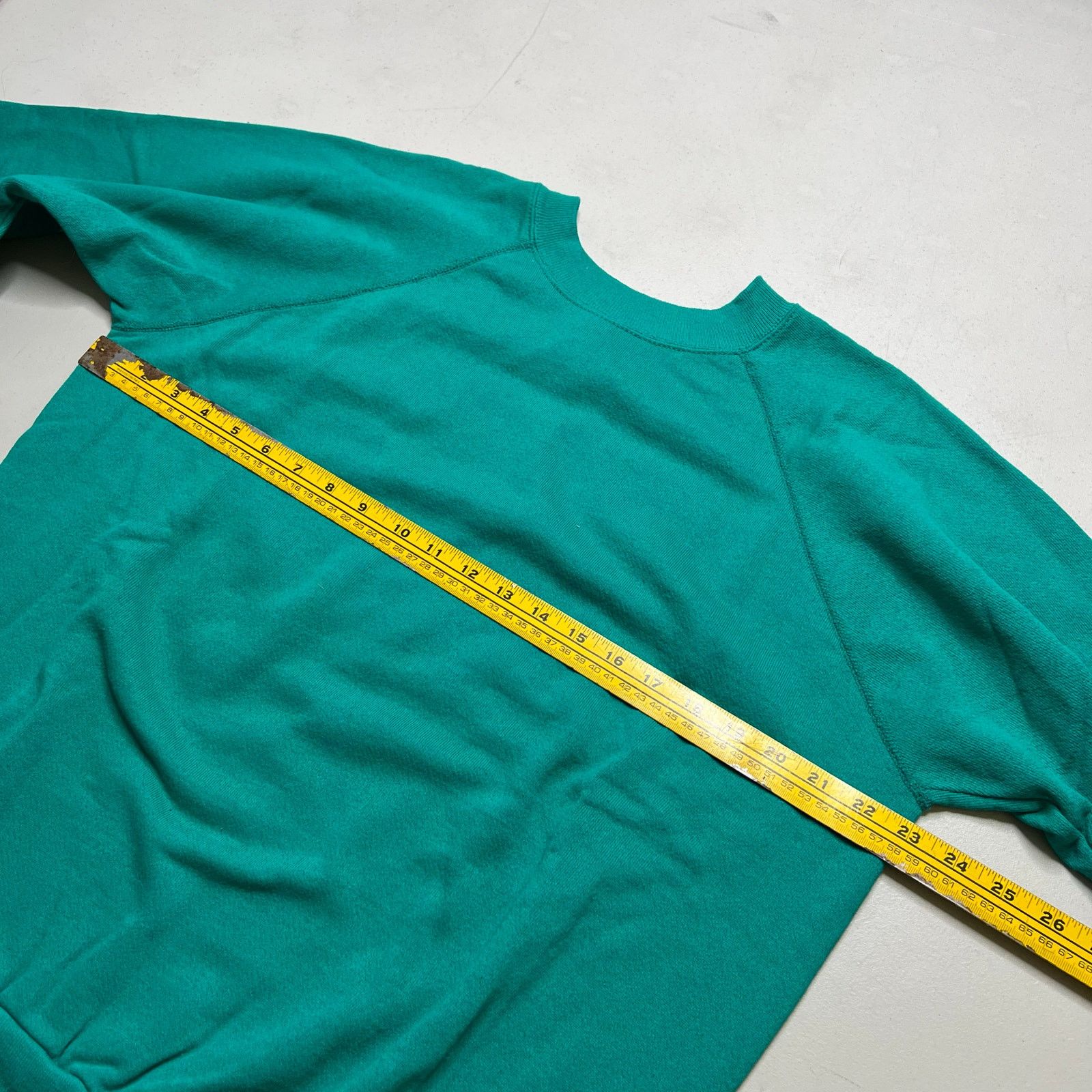 Vintage Vintage JE Morgan USA Made Crewneck Sweatshirt Green L 80s Size US L / EU 52-54 / 3 - 6 Thumbnail