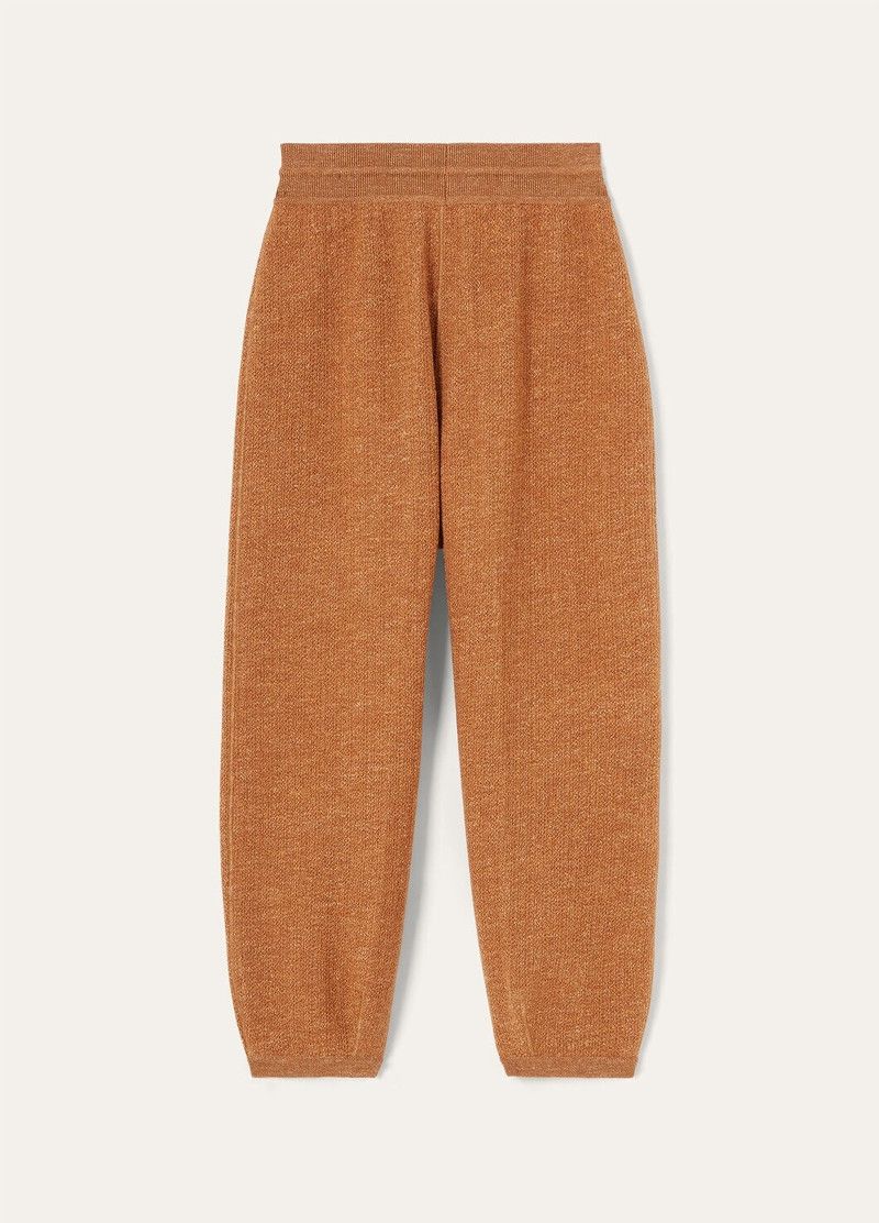 Loro Piana o1srvl11e0526 FAP6489 Cellina Pant in Toffee Brown Size 27" / US 4 / IT 40 - 6 Thumbnail