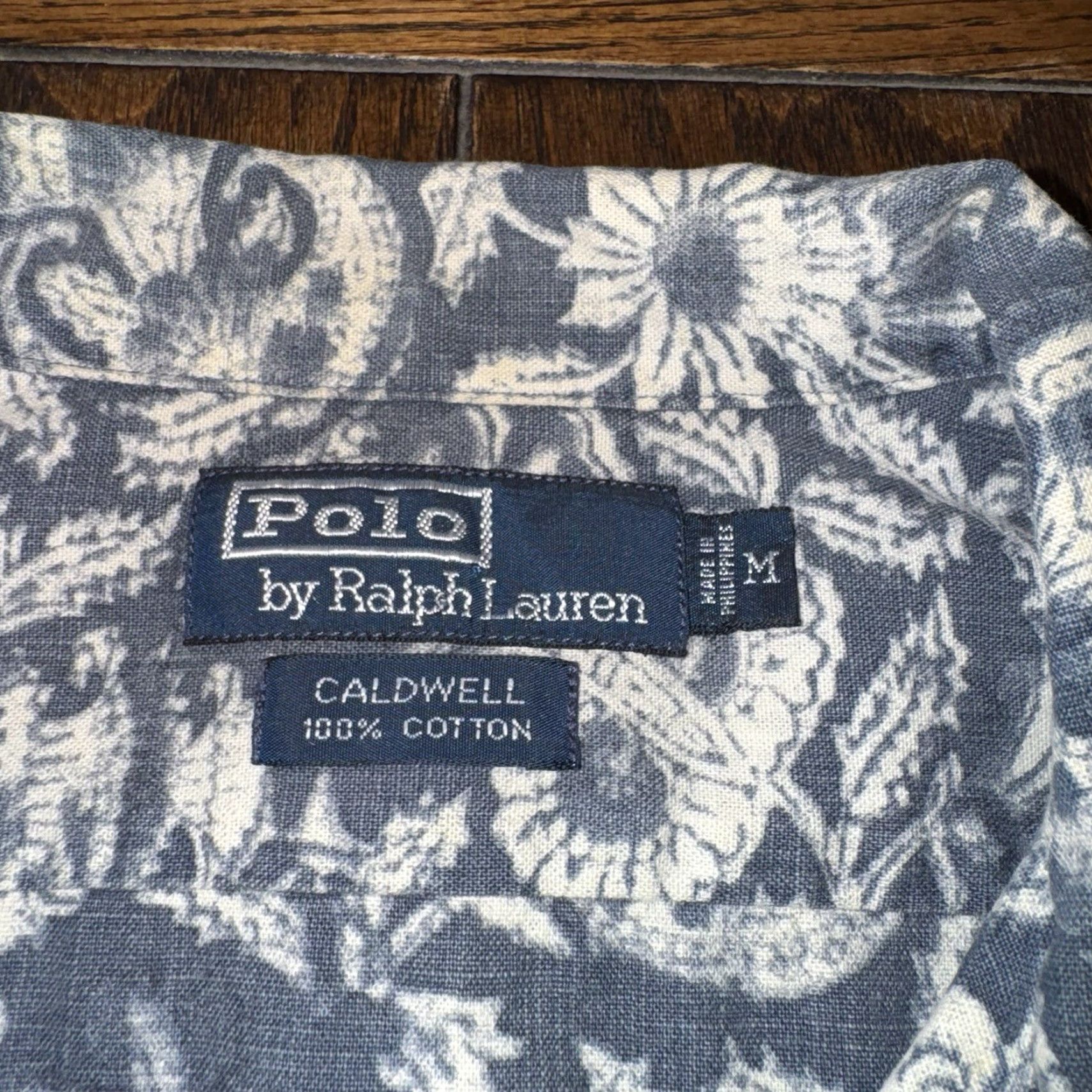 Polo Ralph Lauren Polo Ralph Lauren Vintage Caldwell Shirt Medium Floral Paisley Bandana 90s Shirt Mens Button-Up Casual Vintage 90s Polo Ralph Lauren Mens Shirt Size US XL / EU 56 / 4 - 2 Thumbnail