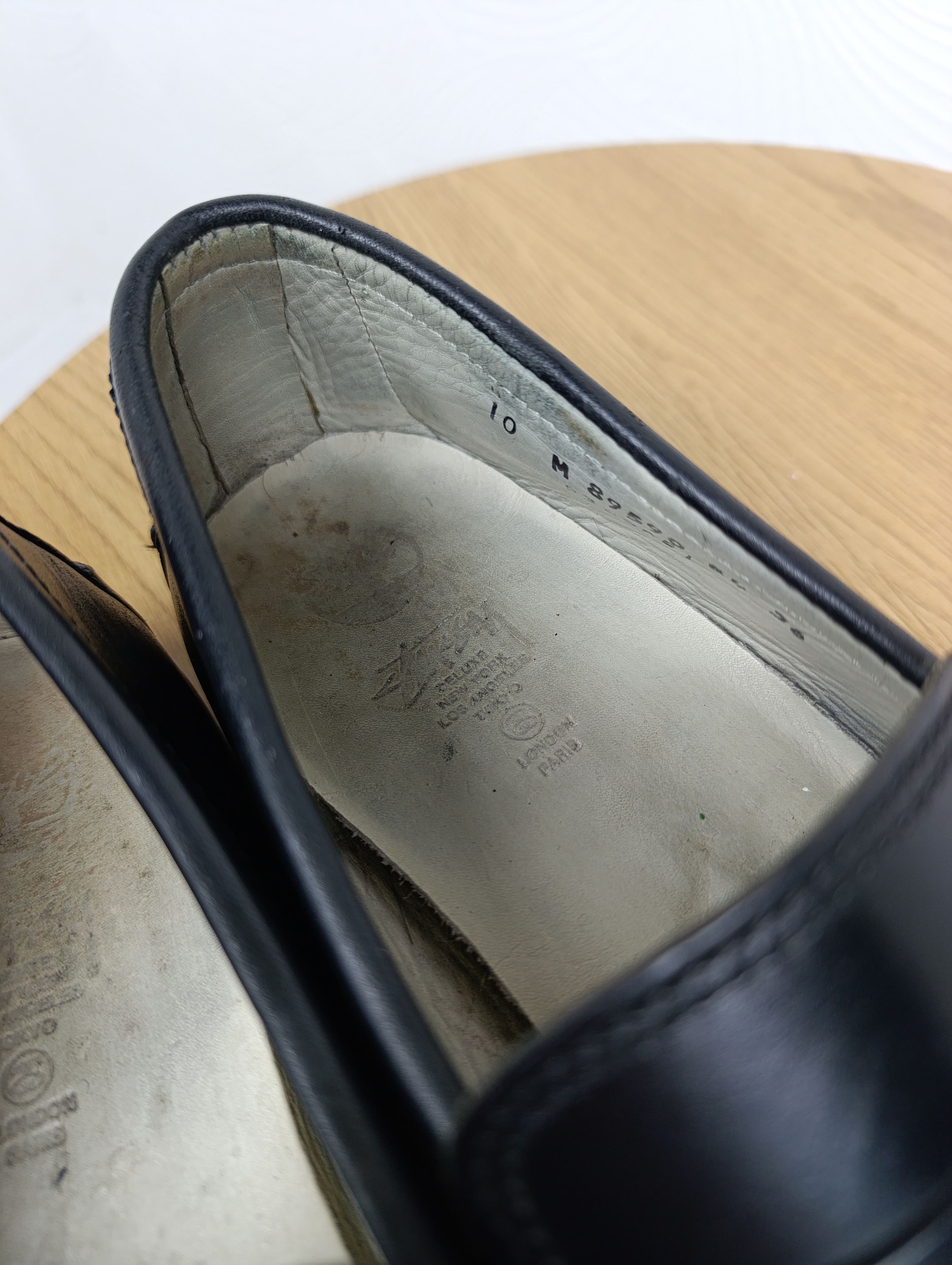 Stussy × Timberland TIMBERLAND×STUSSY DELUXE LEATHER LOAFER BLACK Size US 10 / EU 43 - 17 Thumbnail
