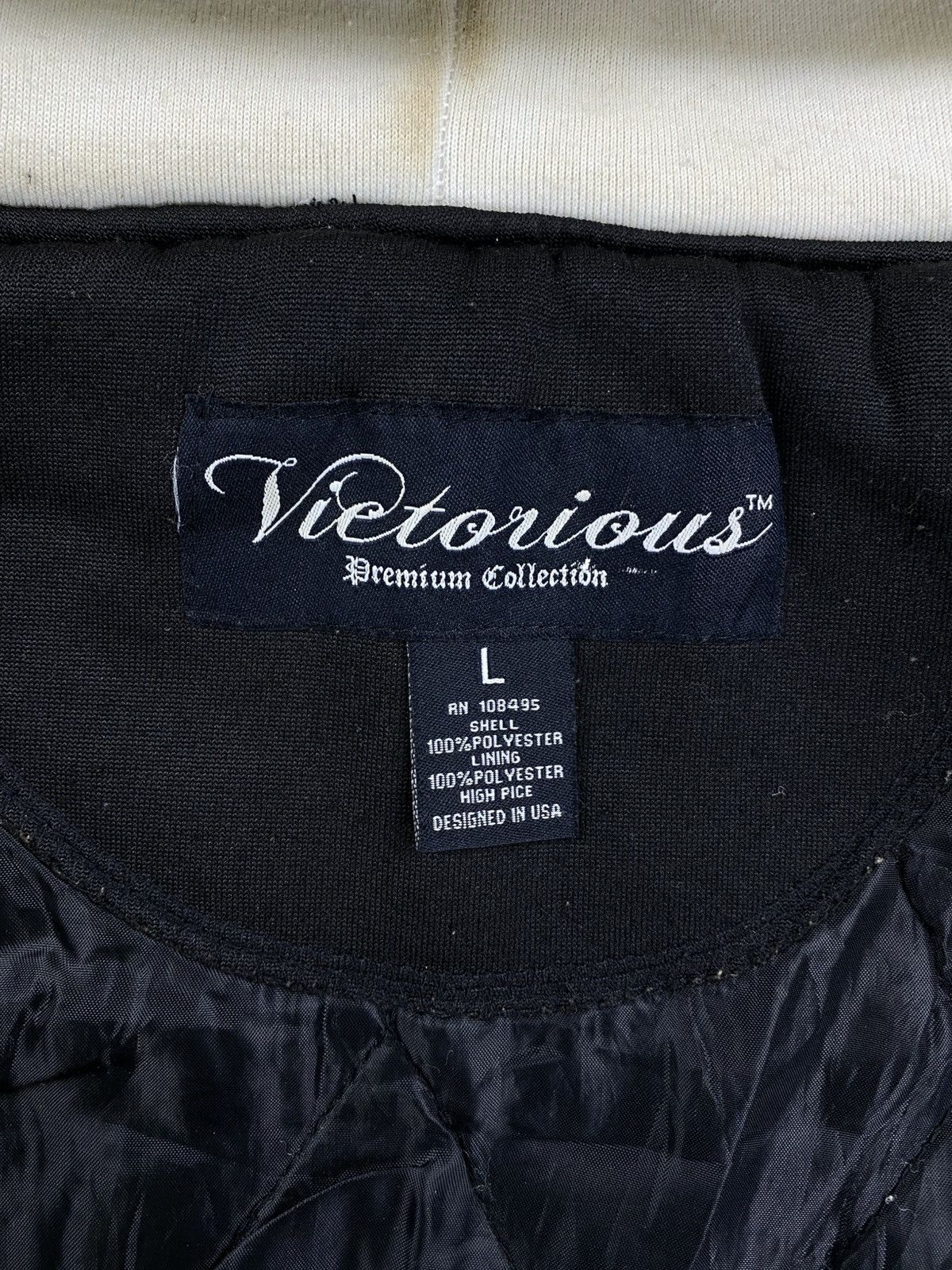 Japanese Brand Vintage Victorious Rare Zipper Bomber Jacket Size US XL / EU 56 / 4 - 9 Thumbnail