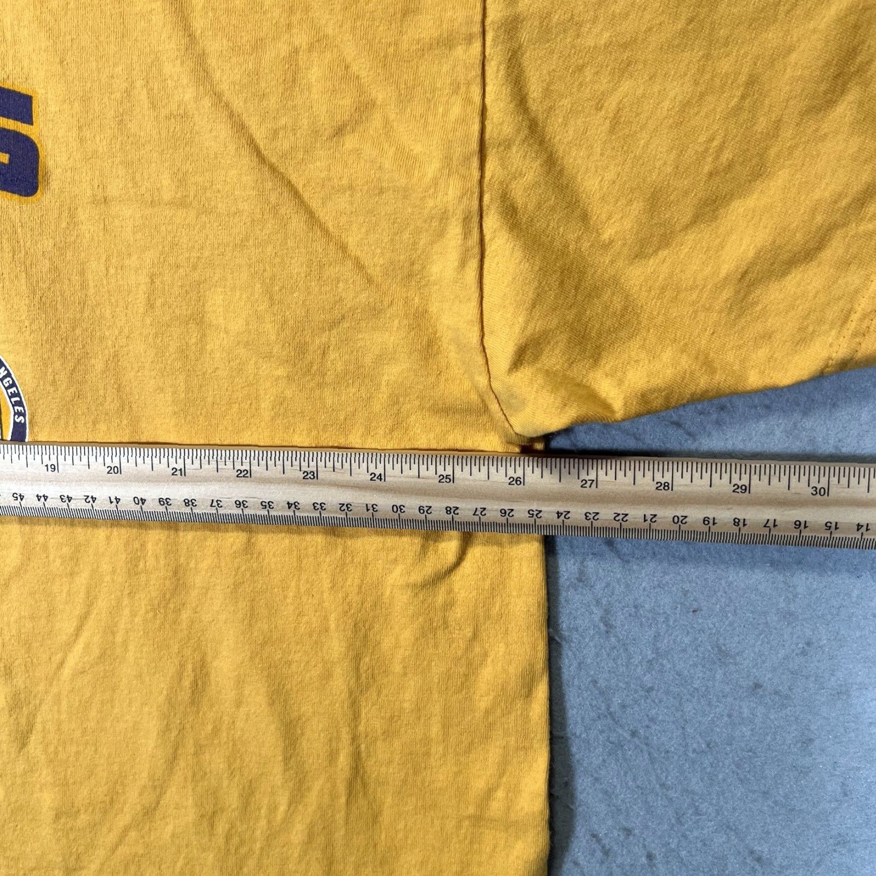 Champion Los Angeles Lakers Western Conference Champions T Shirt Adult 3XL Yellow Size US XXL / EU 58 / 5 - 3 Thumbnail