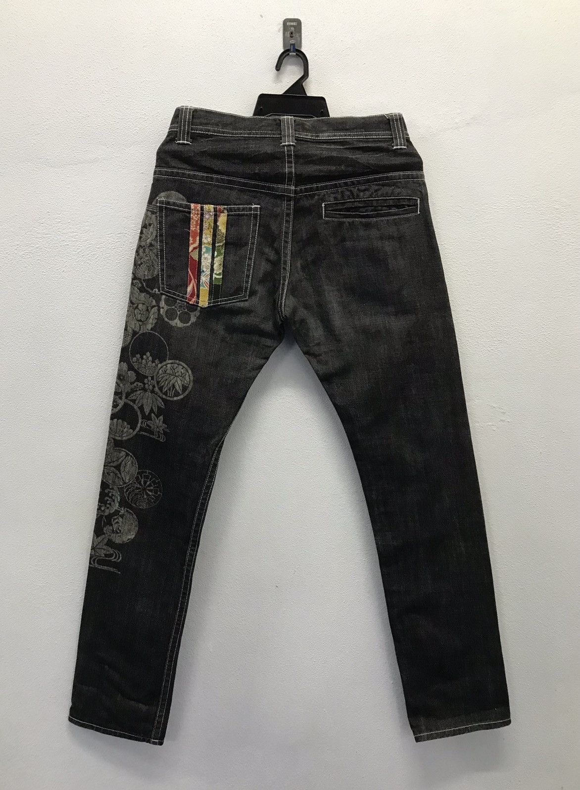 Japanese Brand Vintage Gemstone Denim Pants Size US 30 / EU 46 - 2 Thumbnail