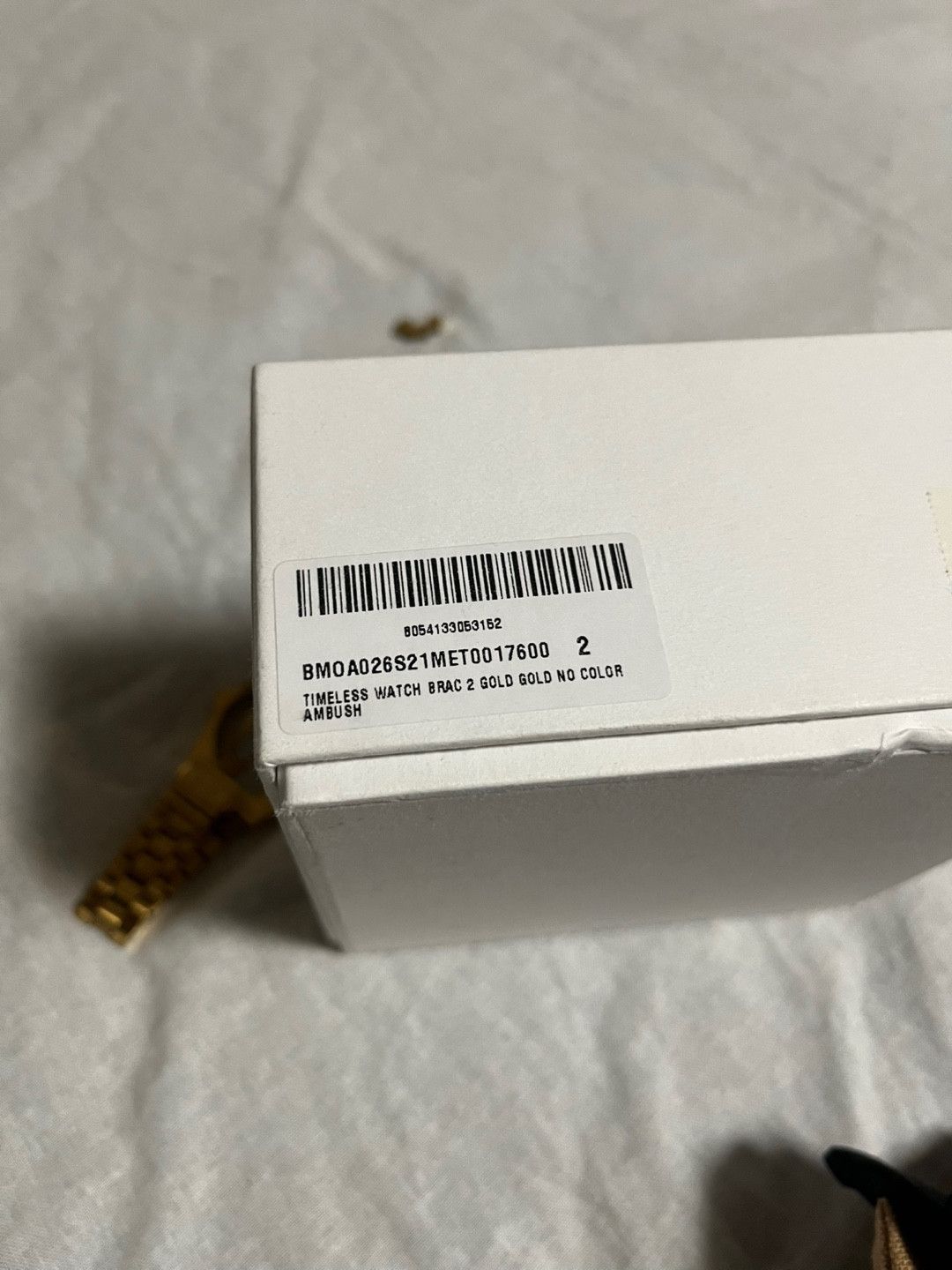 Ambush Design 'TIMELESS' wrist watch / gold Size ONE SIZE - 6 Thumbnail