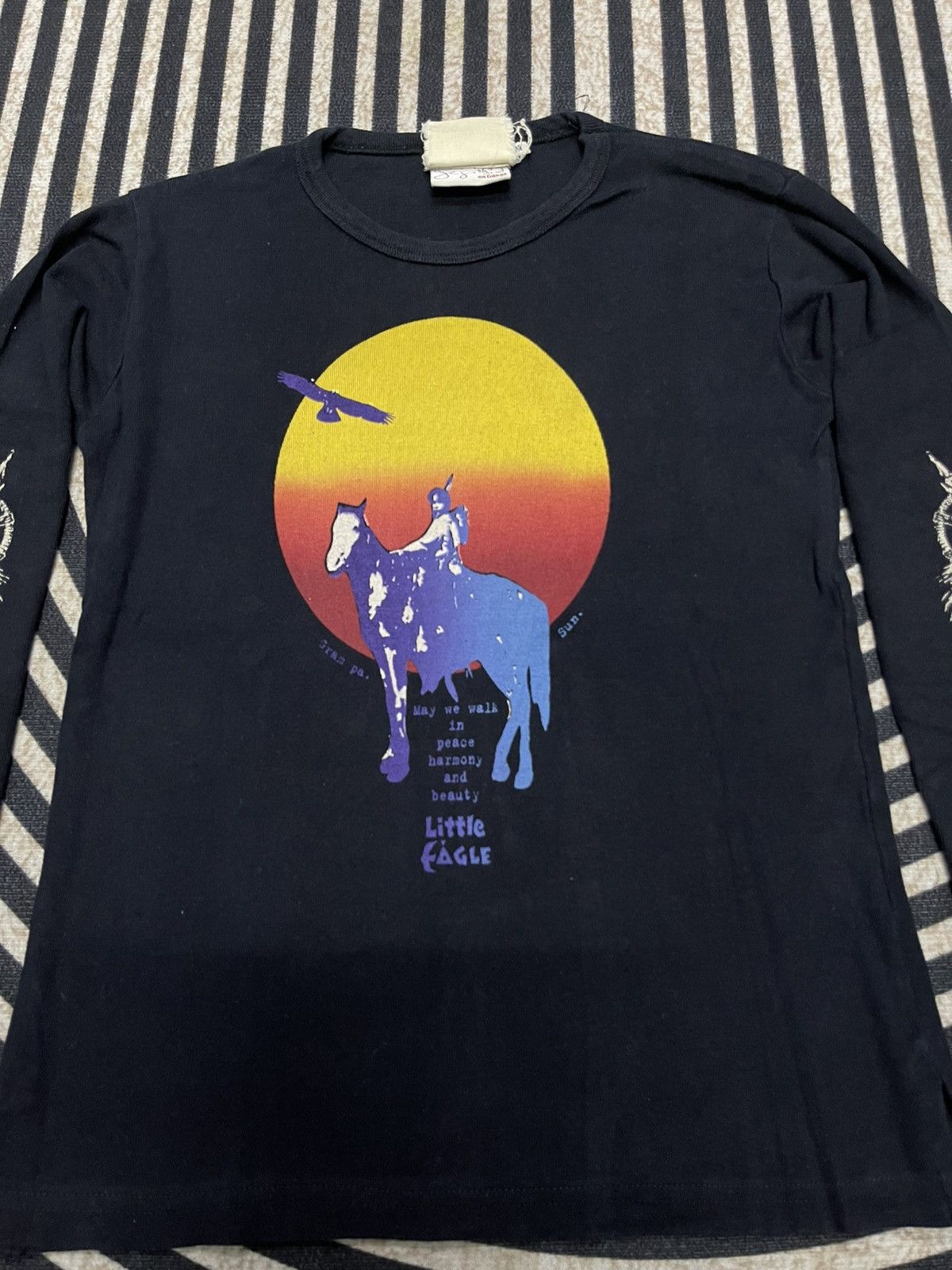 If Six Was Nine 90s INDIAN HERITAGE LONG SLEEVE TSHIRT RARE DESIGN Size M / US 6-8 / IT 42-44 - 4 Thumbnail