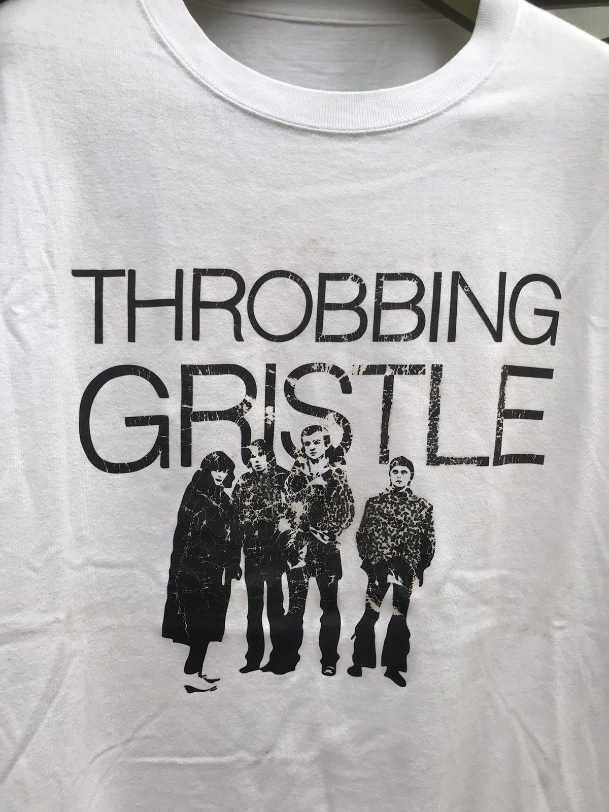 Band Tees × Vintage 🔥 Avant Garde Vintage Throbbing Gristle Industrial band tee Size US L / EU 52-54 / 3 - 3 Thumbnail