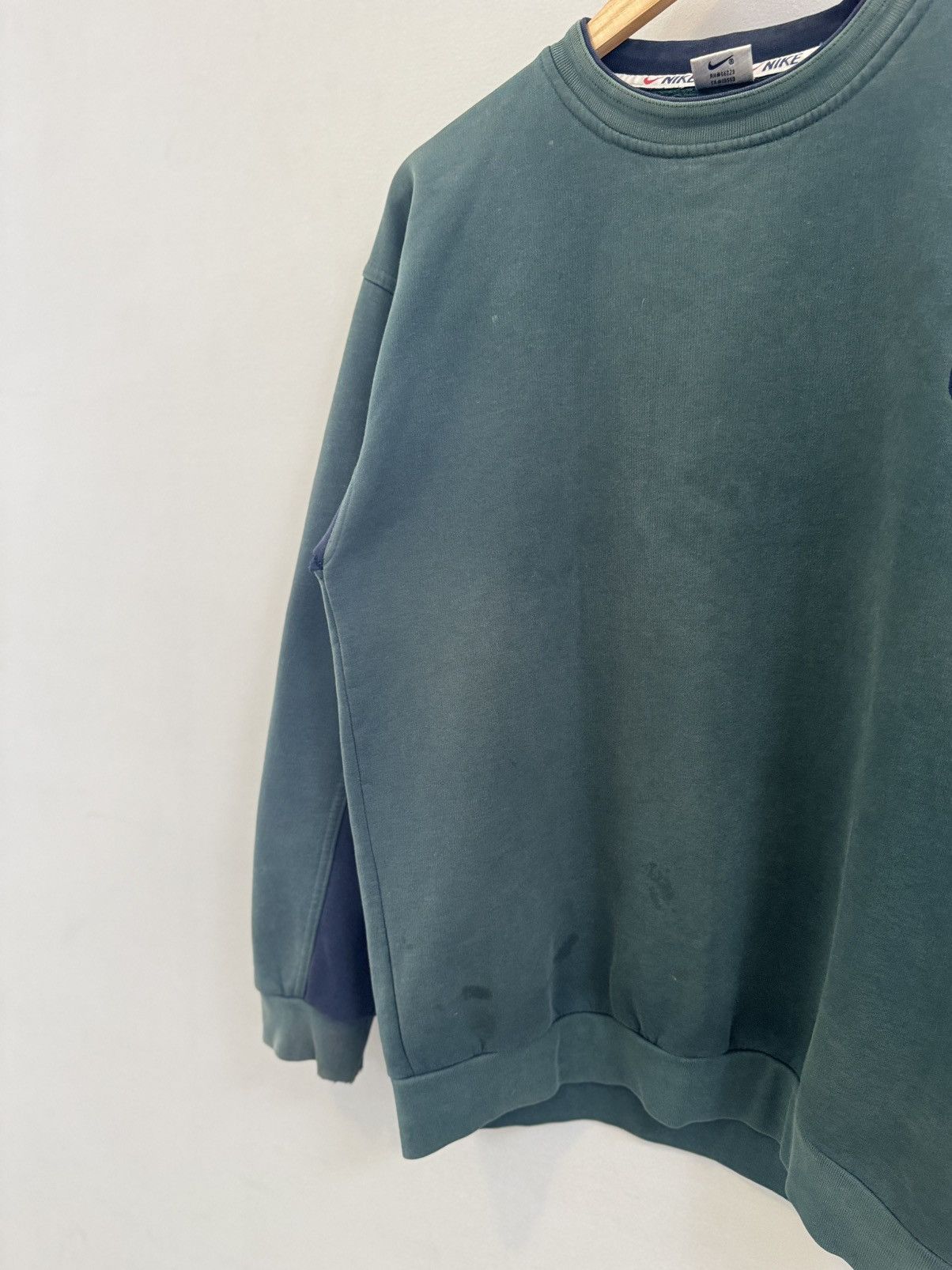 Nike × Vintage Vintage Nike Crewneck Big Centre Logo Sweatshirt Premier USA Size US XL / EU 56 / 4 - 4 Thumbnail
