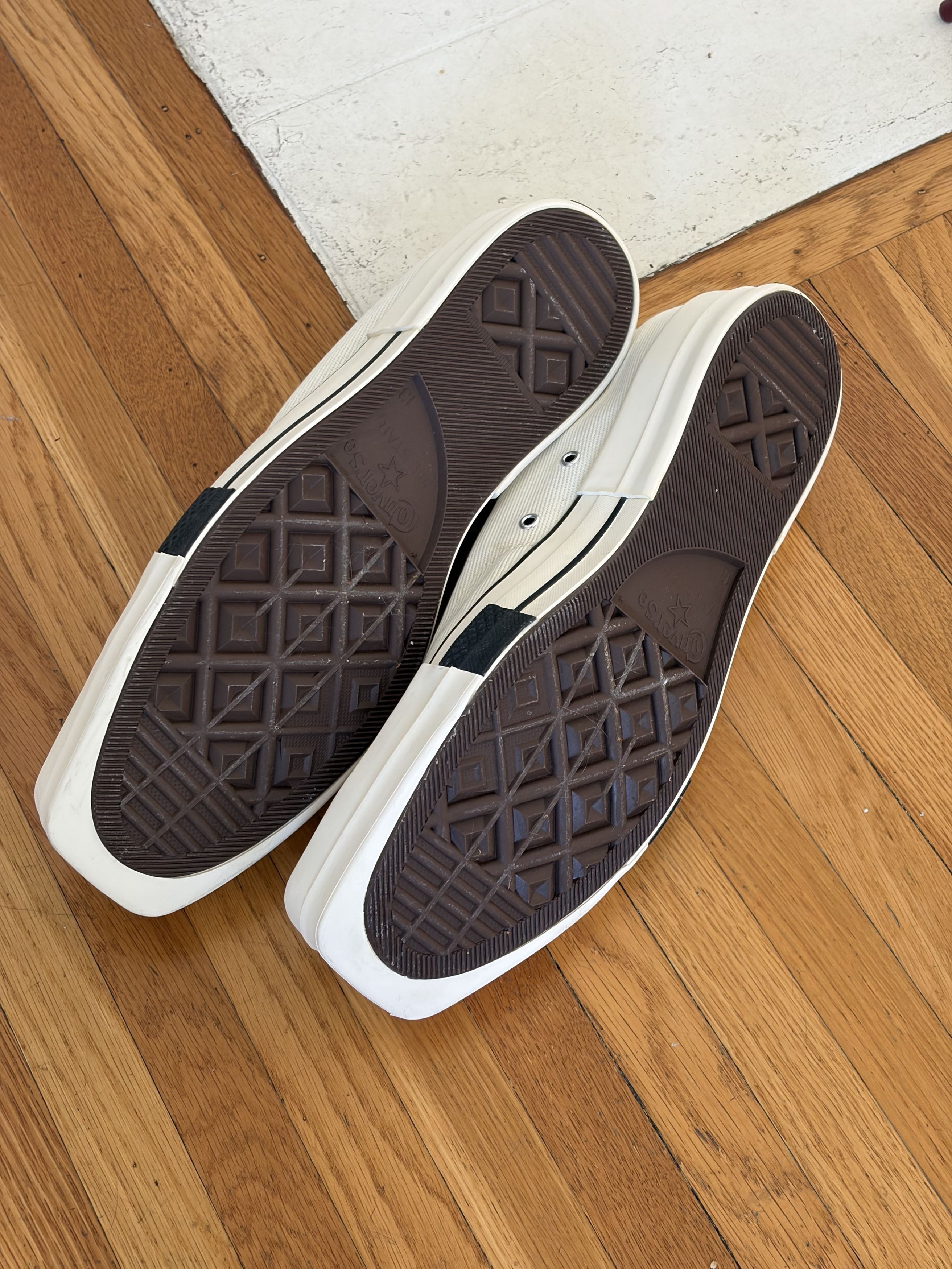 Converse × Rick Owens Drkshdw Low-top Sneaker Size US 13 / EU 46 - 4 Thumbnail