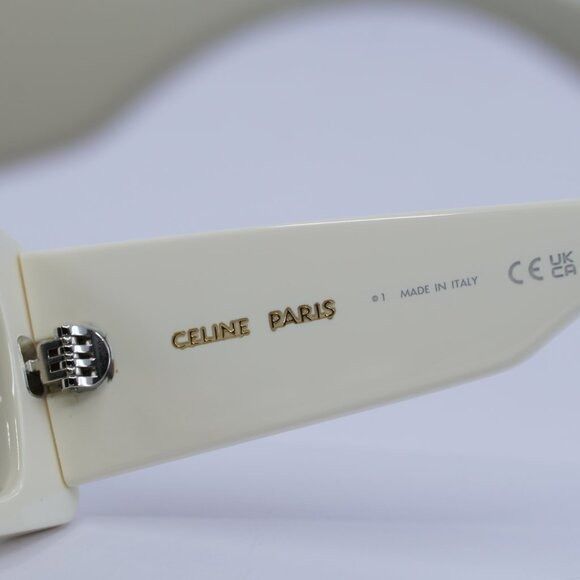 Celine 🕶️ New Celine CL40282U 25A Sunglasses - Shiny Ivory Frame Size ONE SIZE - 8 Thumbnail