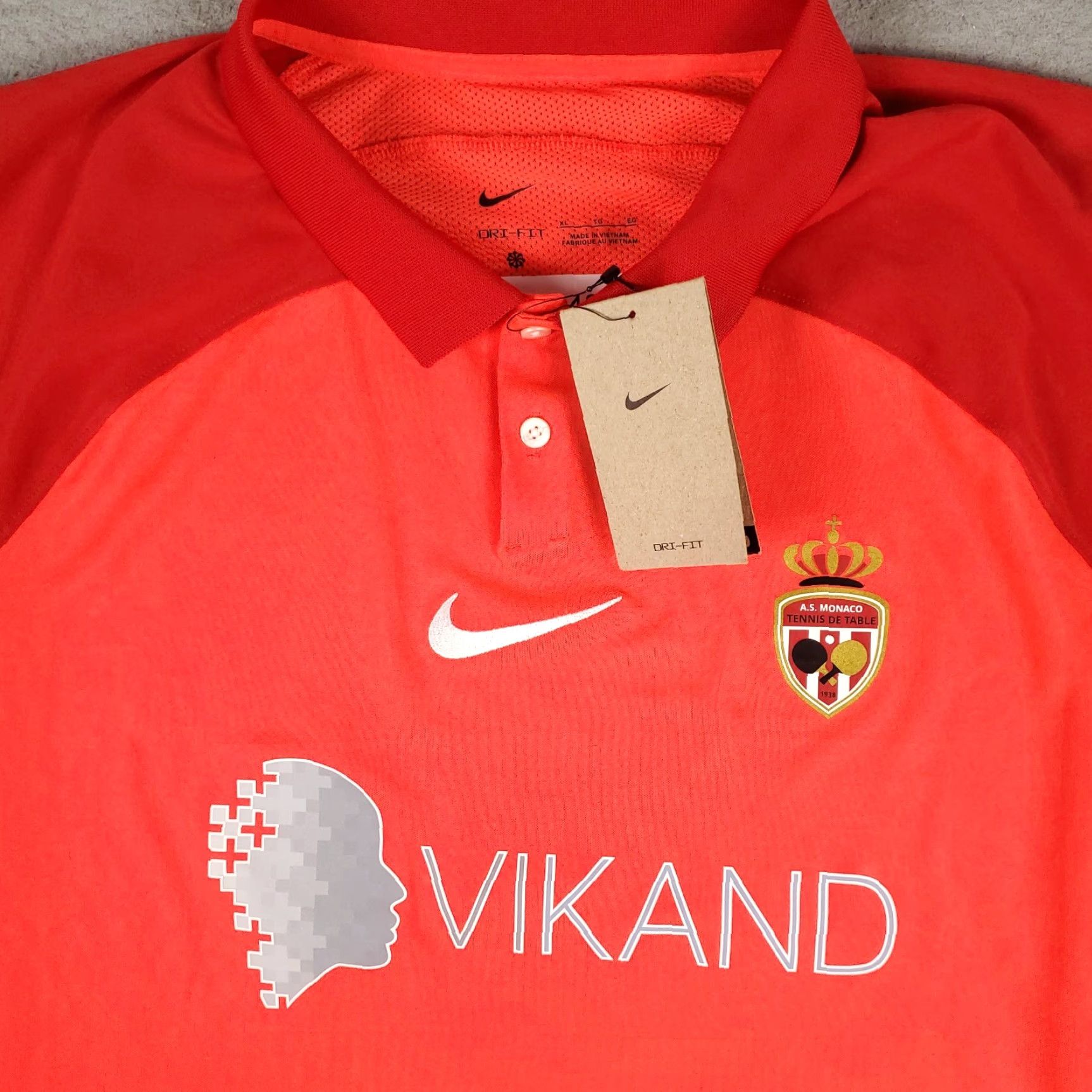 Nike Nike Polo Shirt Mens XL Red Monaco Table Tennis Short Sleeve Casual Shirt Size US XL / EU 56 / 4 - 2 Thumbnail