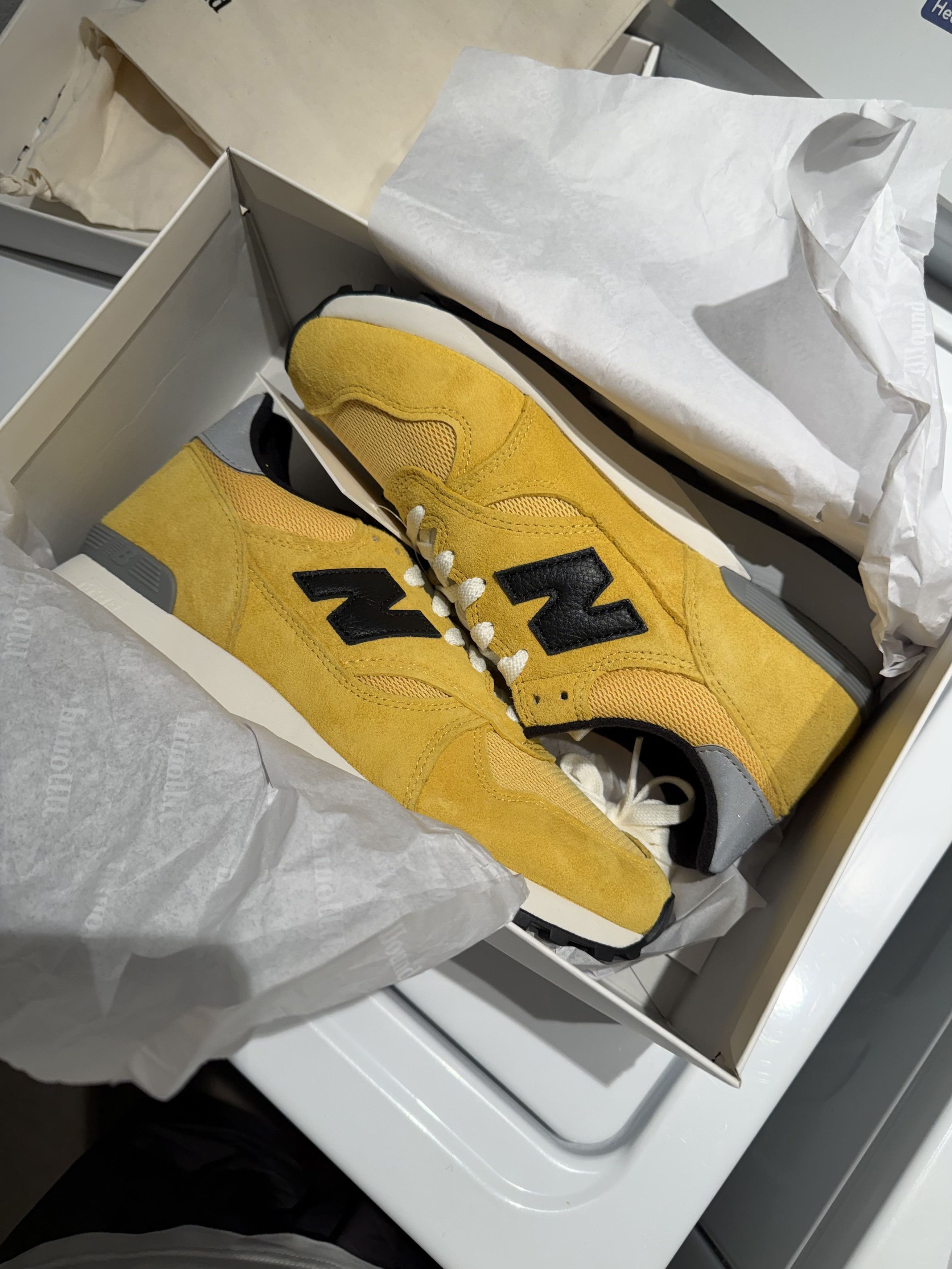 JJJJound × New Balance JJJJound x New Balance 475 Yellow Size US 8 / EU 41 - 1 Thumbnail