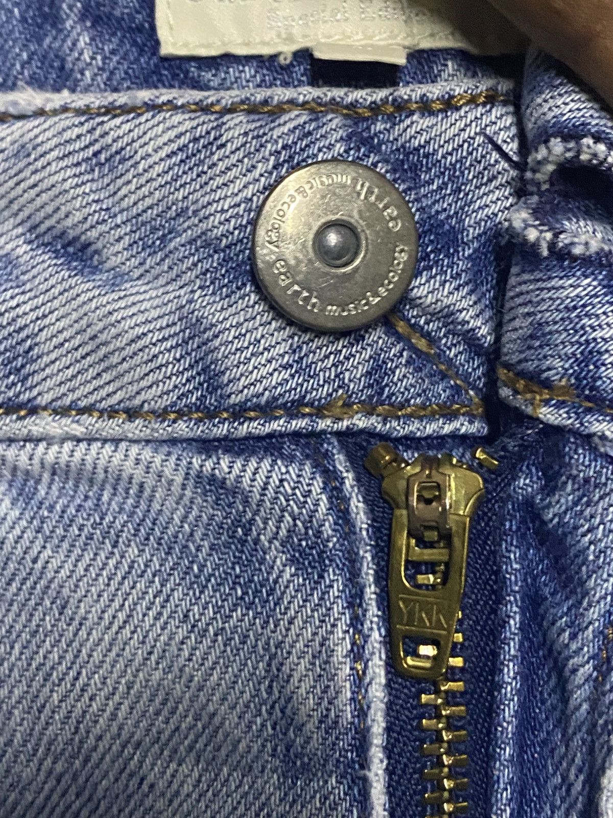 Japanese Brand Vintage Japanese Brand Earth Music & Ecology Baggy Jeans Size US 30 / EU 46 - 8 Thumbnail