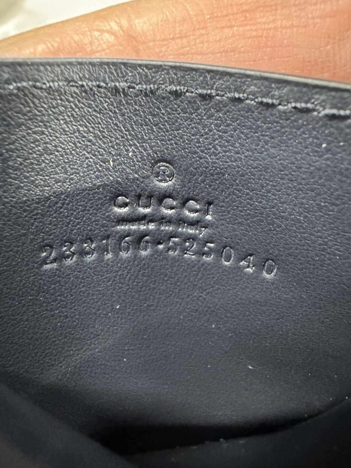Gucci Gucci GG Denim Card Holder NEW 350$ Size ONE SIZE - 2 Thumbnail