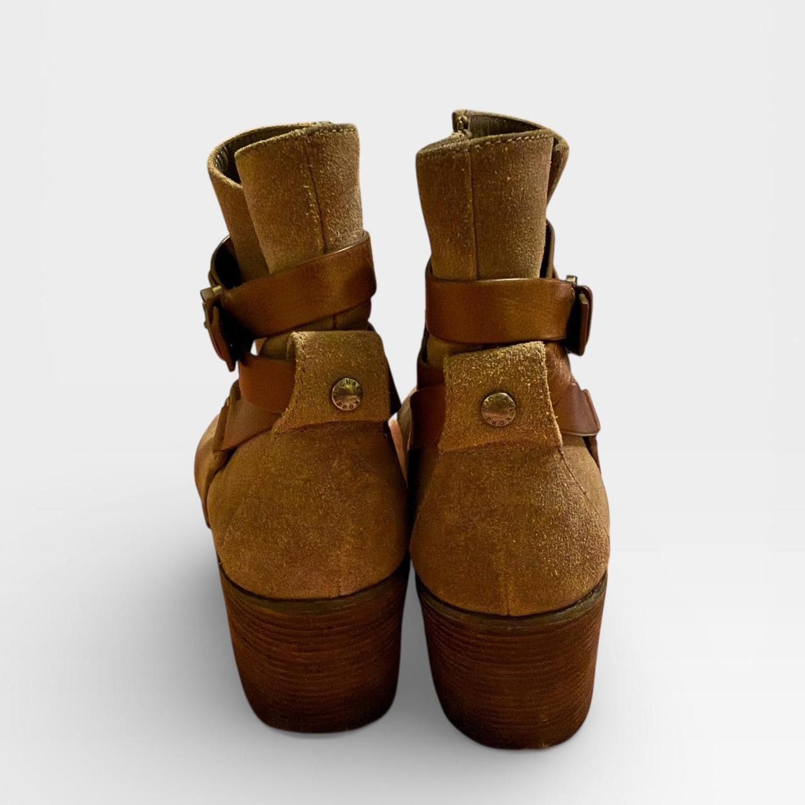 Michael Kors Michael Kors Women's Tan and Brown Ankle Boots Size US 10 Size US 10 / IT 40 - 2 Thumbnail