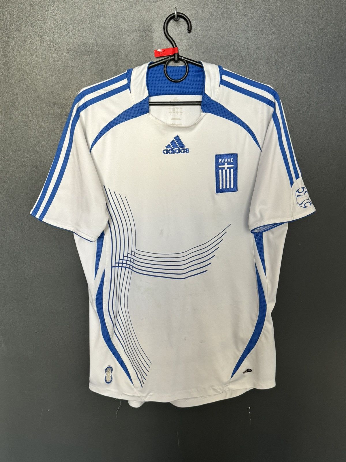 Adidas Greece National Team 06/08 Home Football Jersey T-Shirt Size US S / EU 44-46 / 1 - 1 Thumbnail