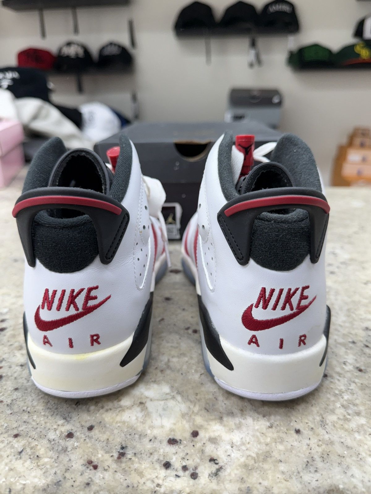 Jordan Brand × Nike Air Jordan Carmine 6s Size US 6 / EU 39 - 4 Thumbnail