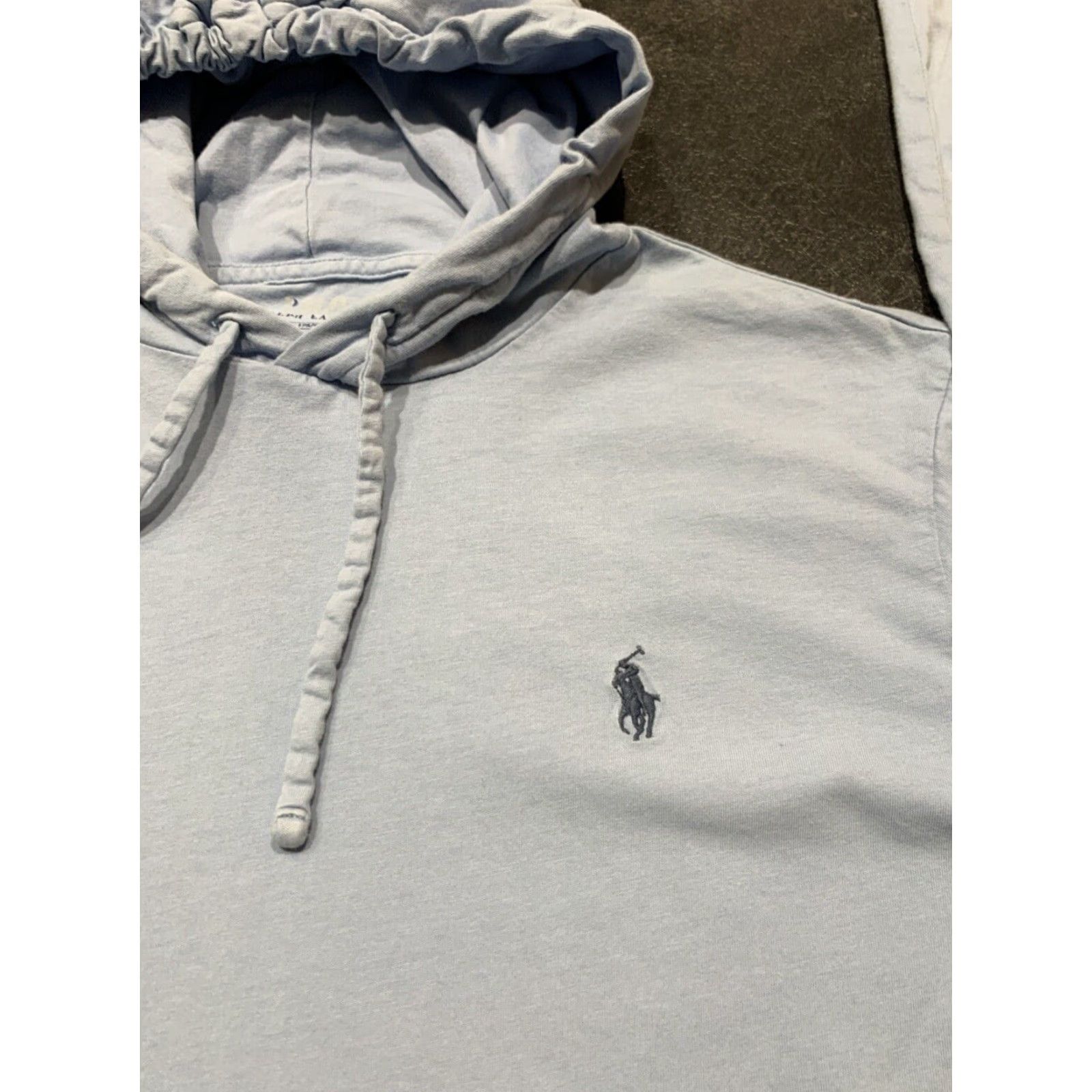 Polo Ralph Lauren Polo Ralph Lauren Lightweight Hoodie Mens M Pullover Solid Light Blue Gym Outdoor Size US M / EU 48-50 / 2 - 3 Thumbnail