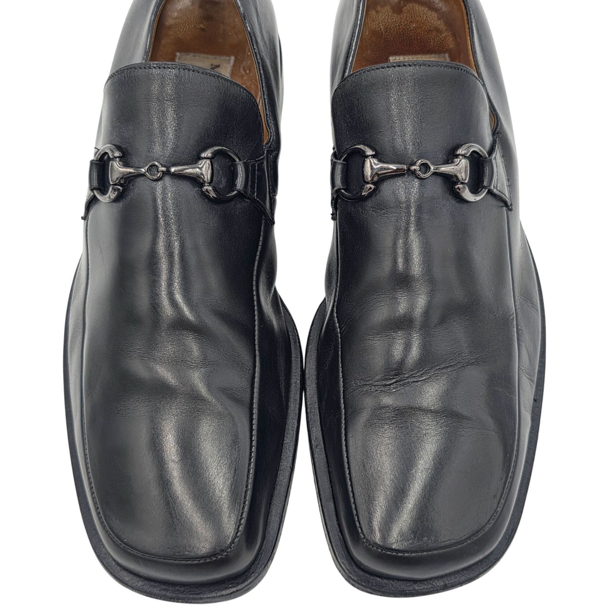 Mauri Vintage Mauri Millennium Mens 13 Black Leather Dress Shoes Size US 13 / EU 46 - 2 Thumbnail