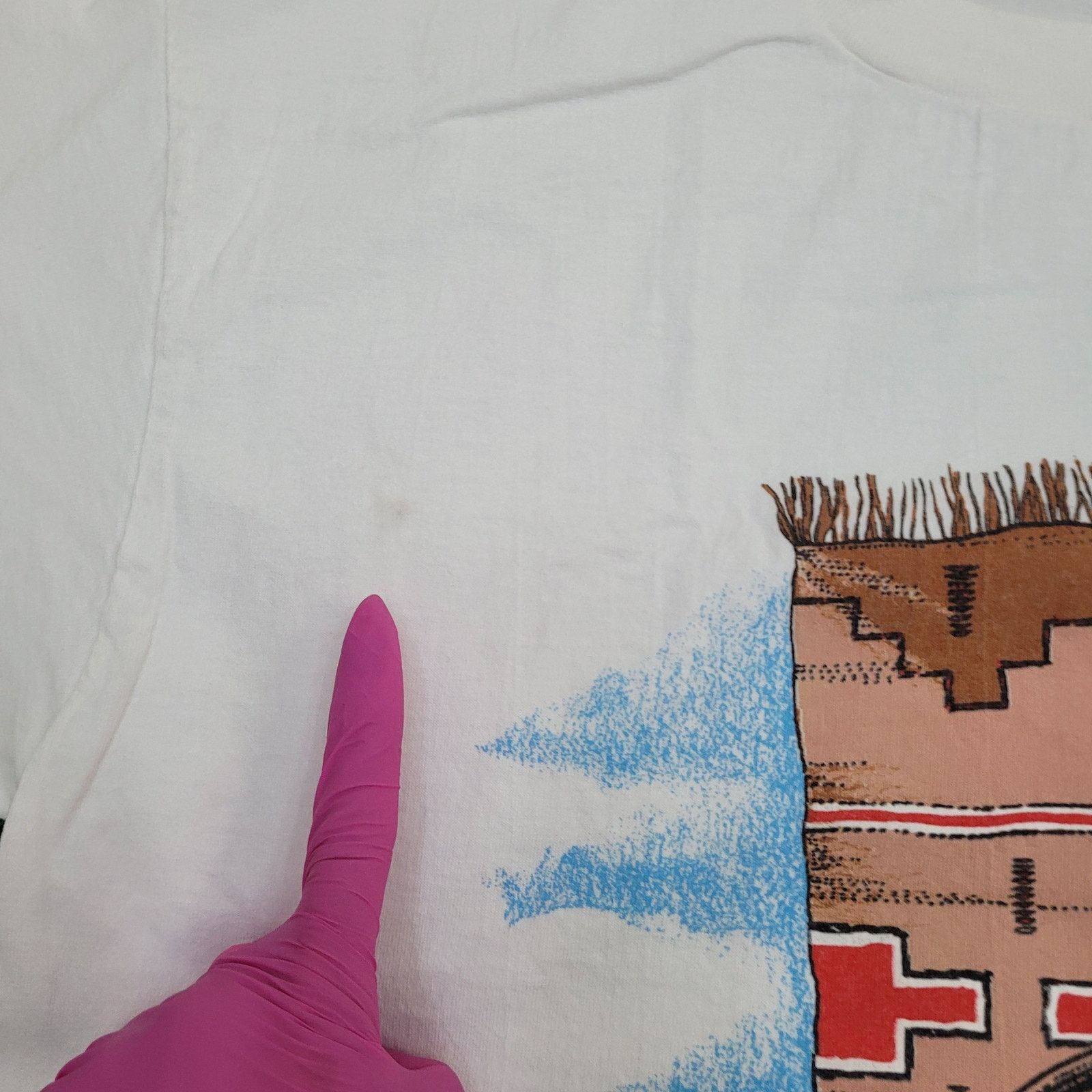 Vintage Vintage 80s Native-American Pottery Shirt Large 22x29 USA Size US L / EU 52-54 / 3 - 5 Thumbnail
