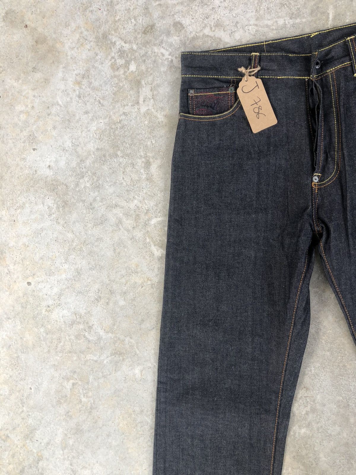 RMC Jeans Red Monkey Company Embroidered Jeans Size US 32 / EU 48 - 4 Thumbnail