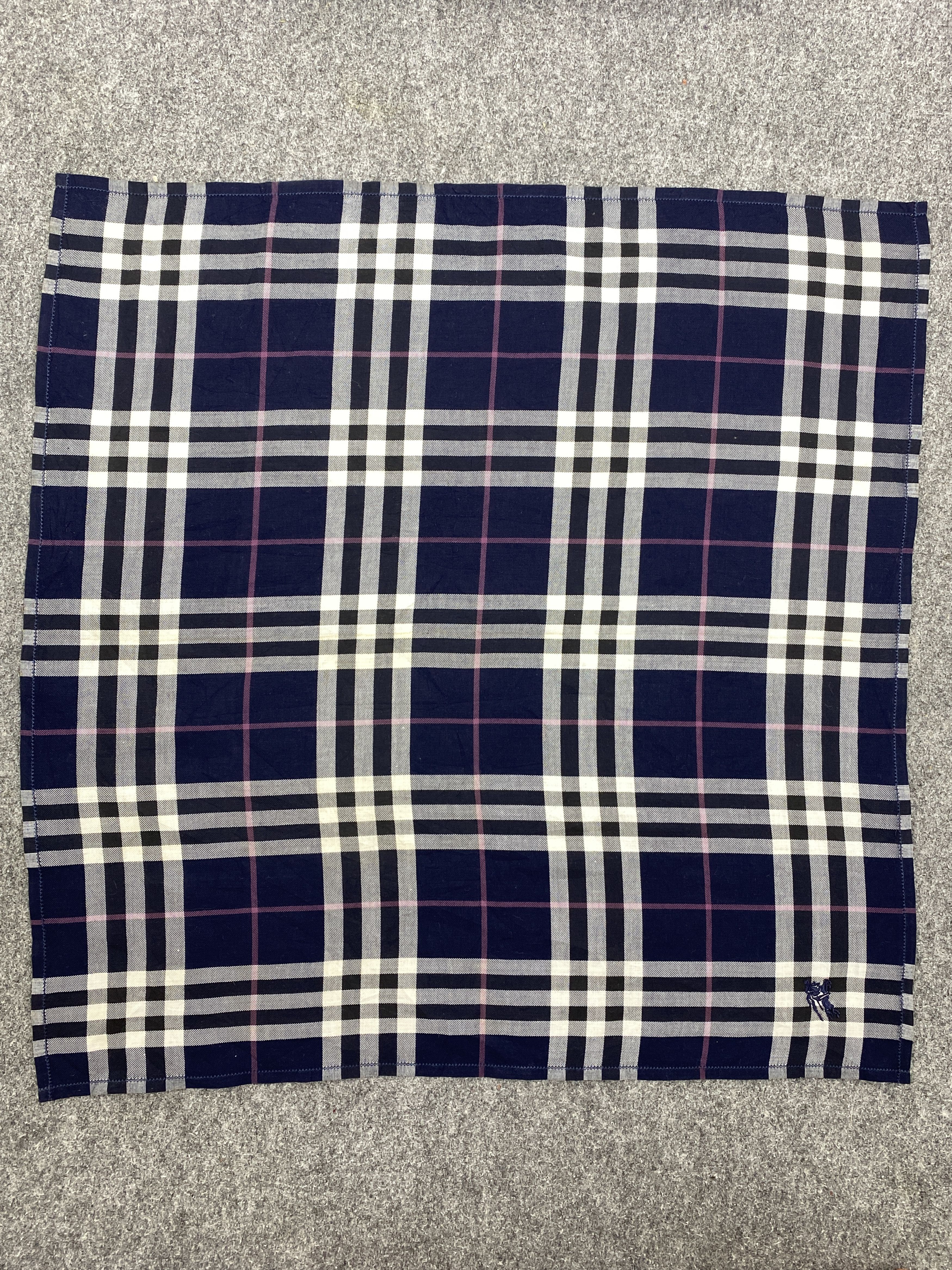 Burberry Vintage Burberry Handkerchief / Neckerchief HKC1005 Size ONE SIZE - 5 Thumbnail