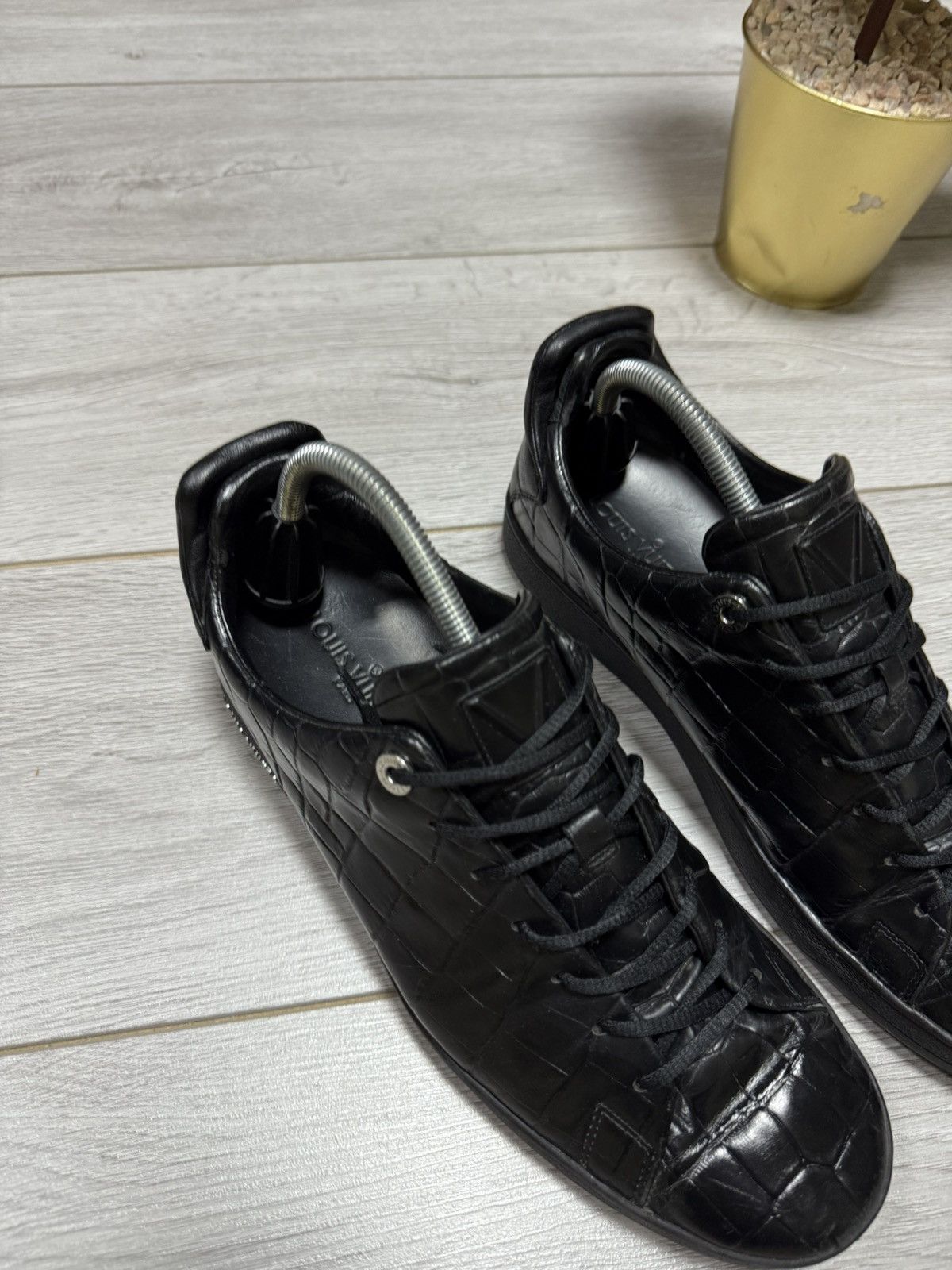 Louis Vuitton LV Louis Vuitton leather trainers shoes sneakers Size US 8.5 / EU 41-42 - 4 Thumbnail