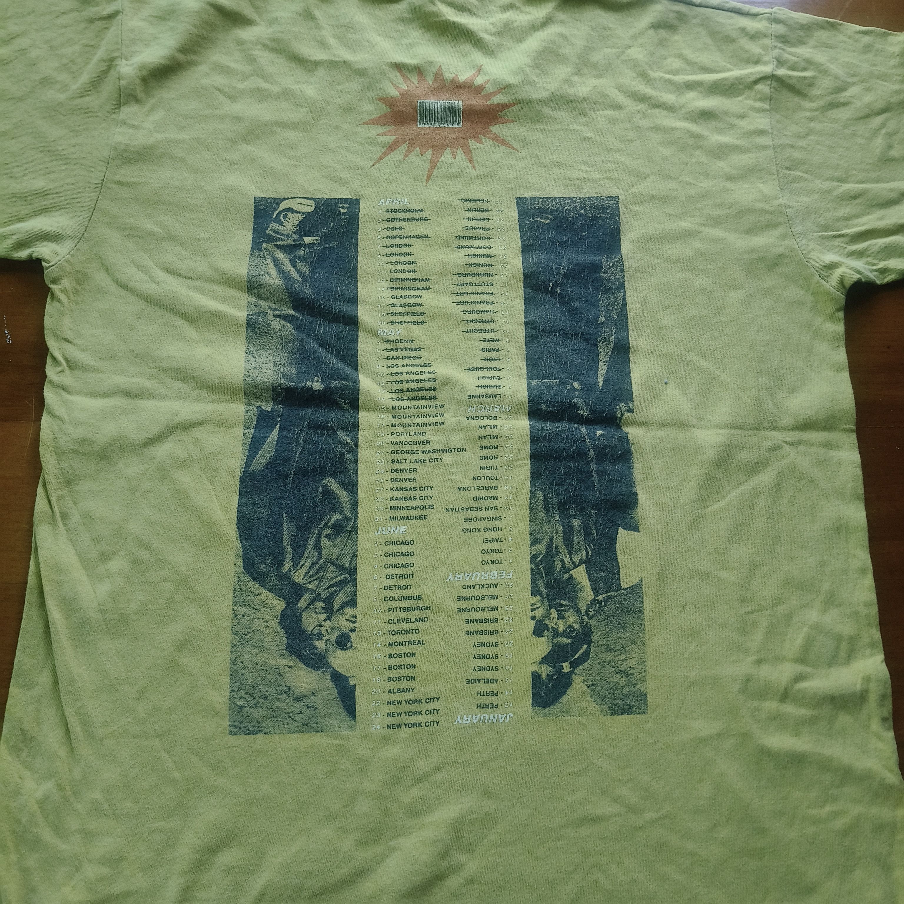 Band Tees Vintage R.E.M 1995 tour shirt Size US M / EU 48-50 / 2 - 4 Thumbnail