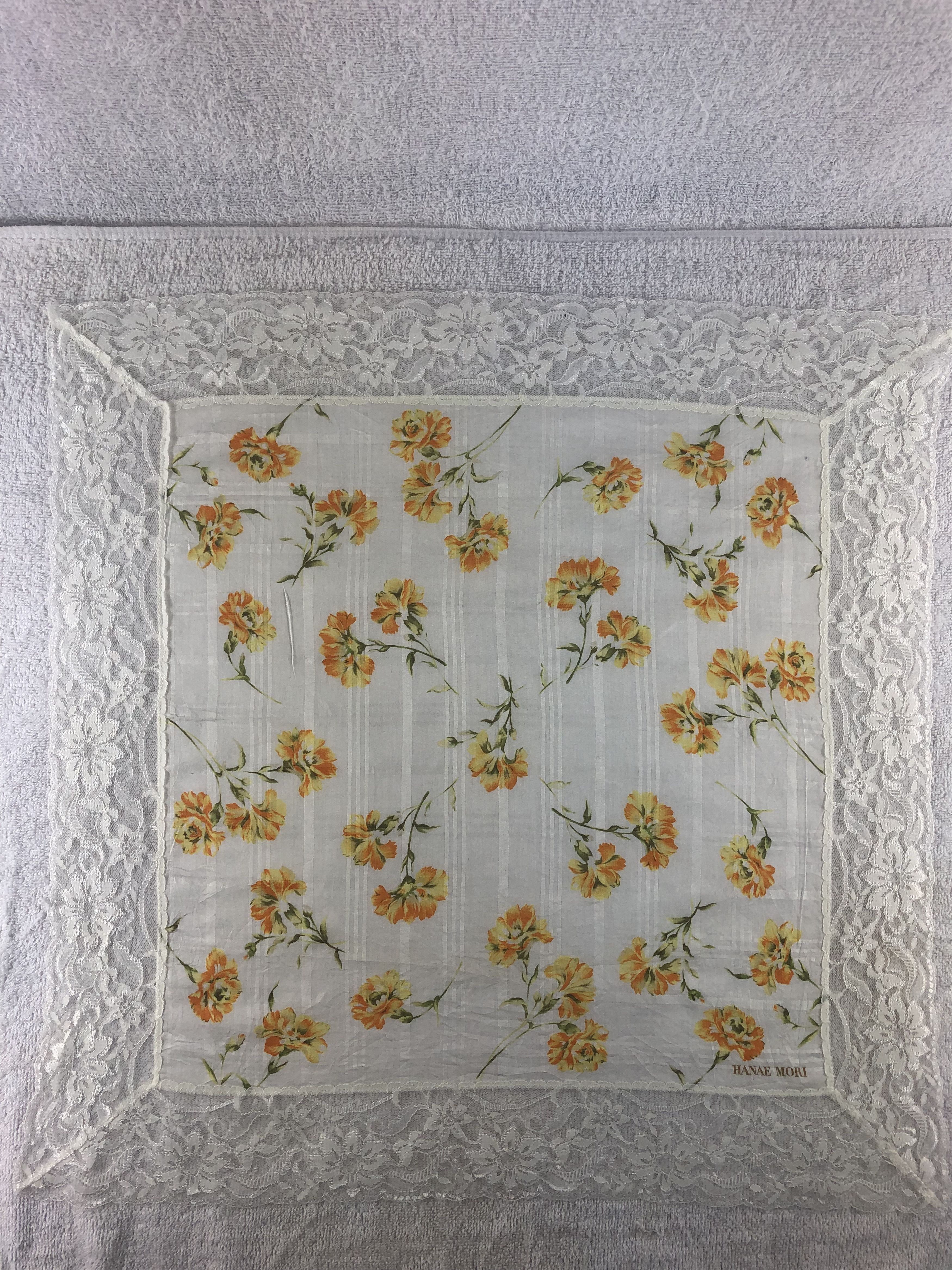 Hanae Mori × Japanese Brand × Vintage Hanae Mori Handkerchief / Bandana / Neckerchief Size ONE SIZE - 1 Thumbnail